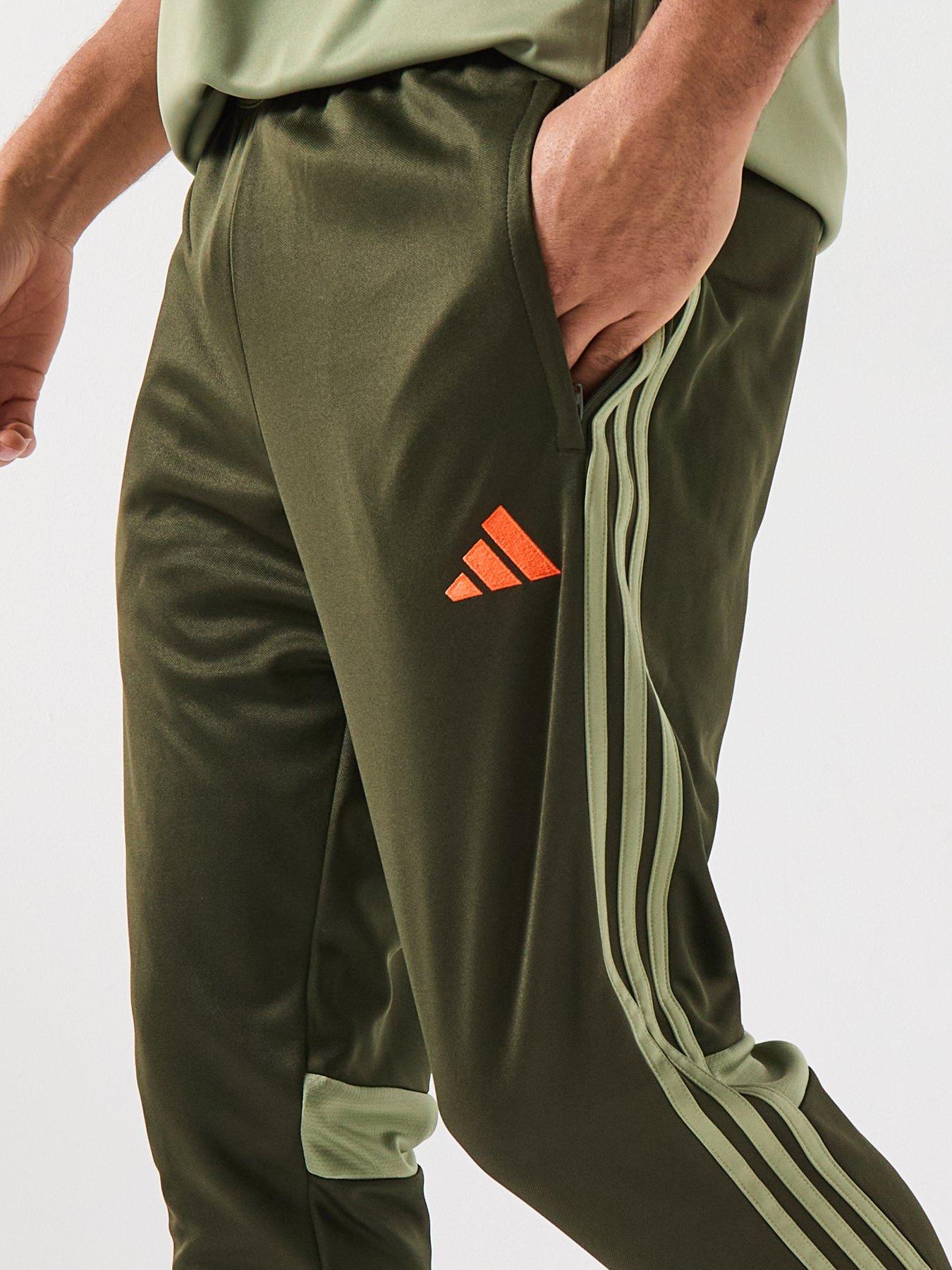  image of adidas-mens-tiro-essentials-pants-green