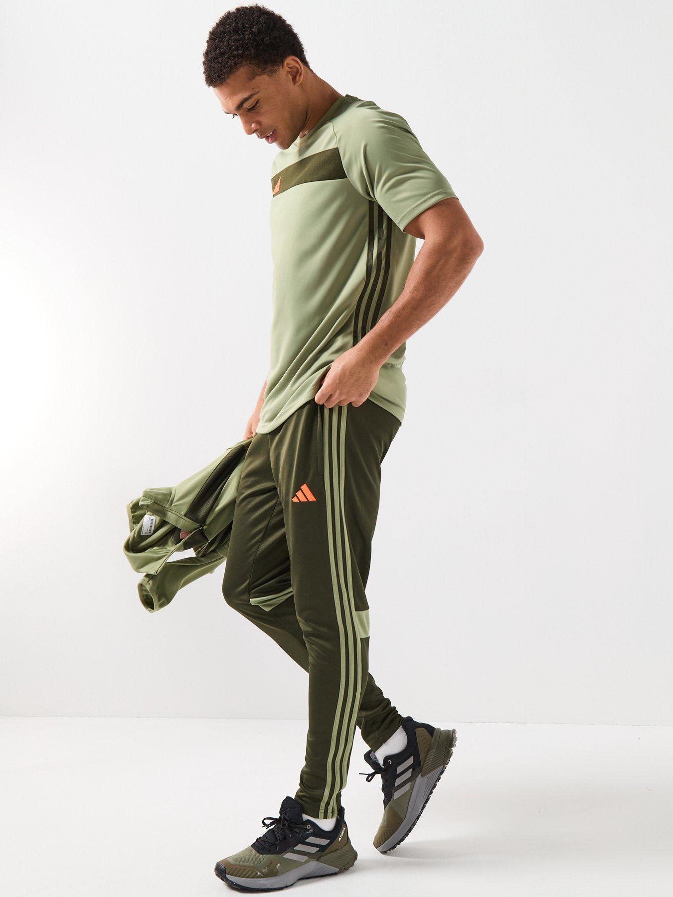  image of adidas-mens-tiro-essentials-pants-green