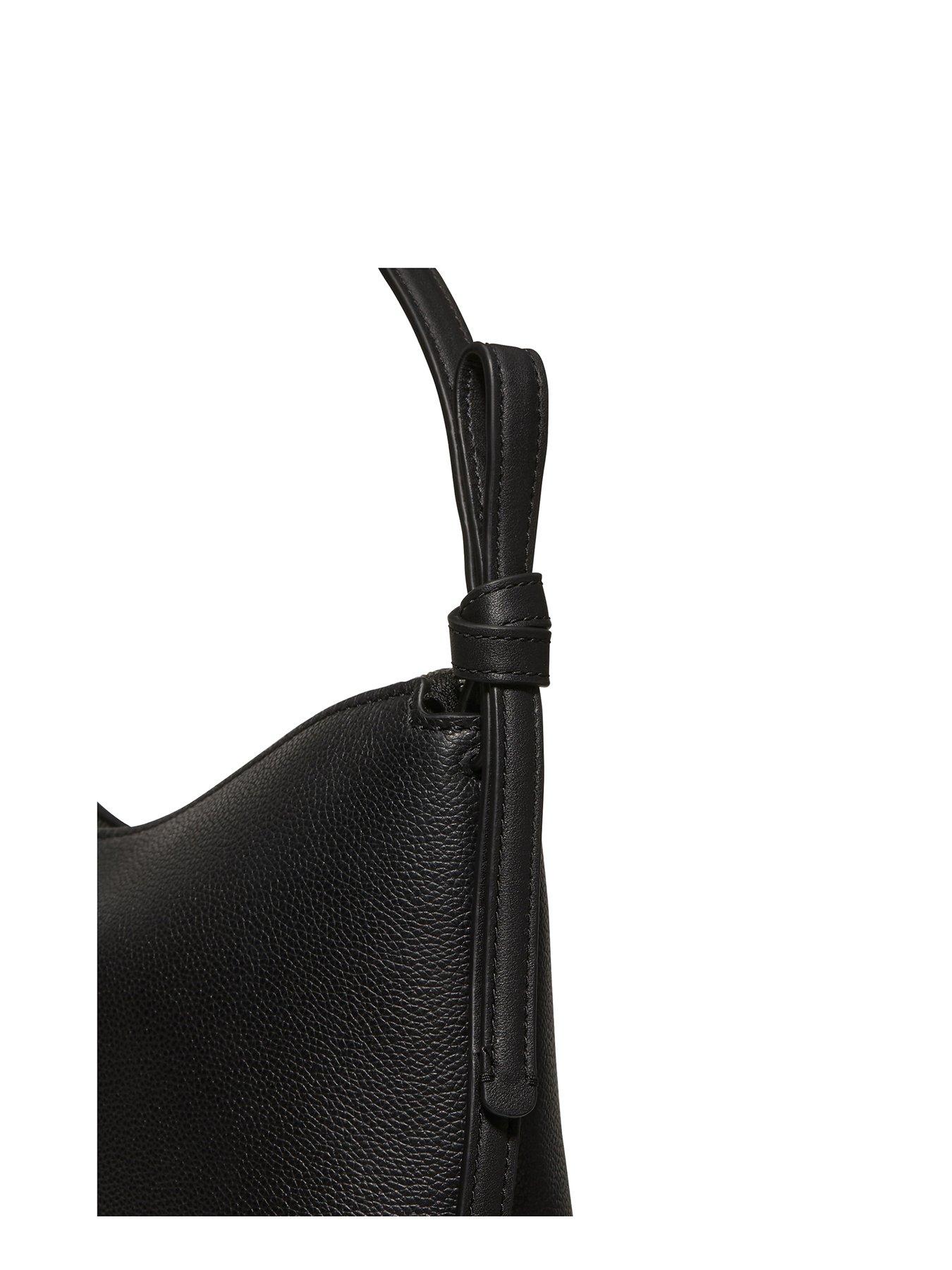 Image 4 of 4 of Kate Spade New York Loop Pebbled Leather Shoulder Bag - Black
