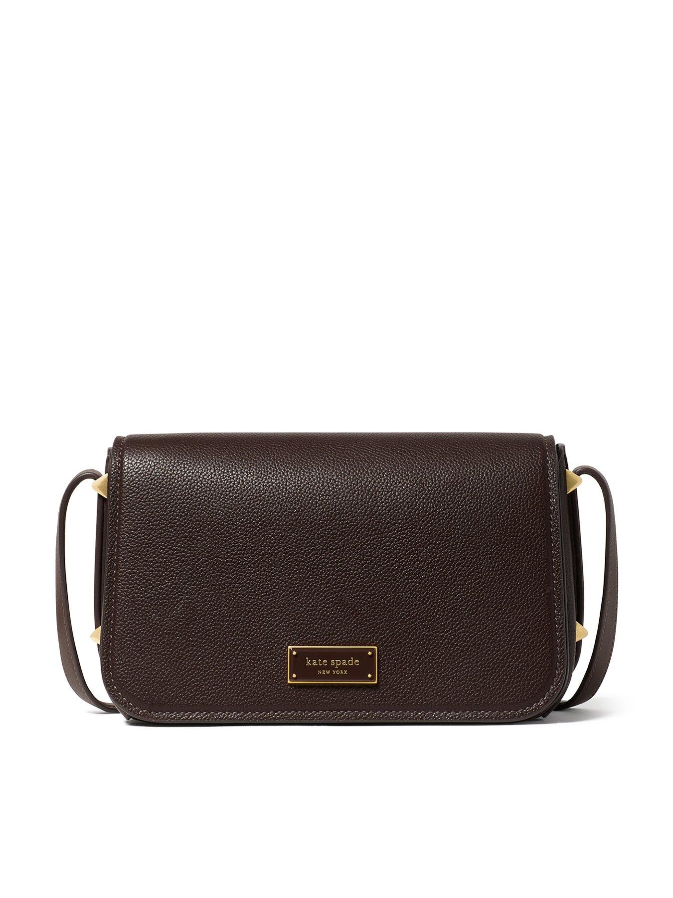 Image 1 of 4 of Kate Spade New York Liv Pebbled Leather Crossbody