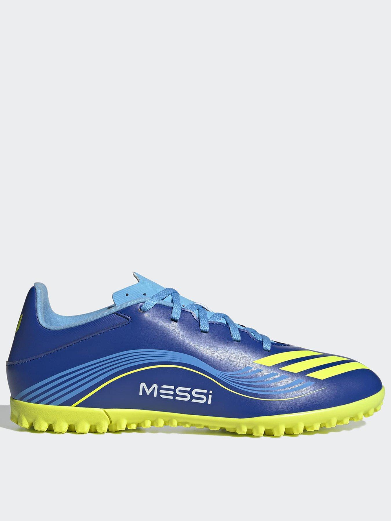 image of adidas-mens-f50-messi-club-astro-turf-football-boots-blue