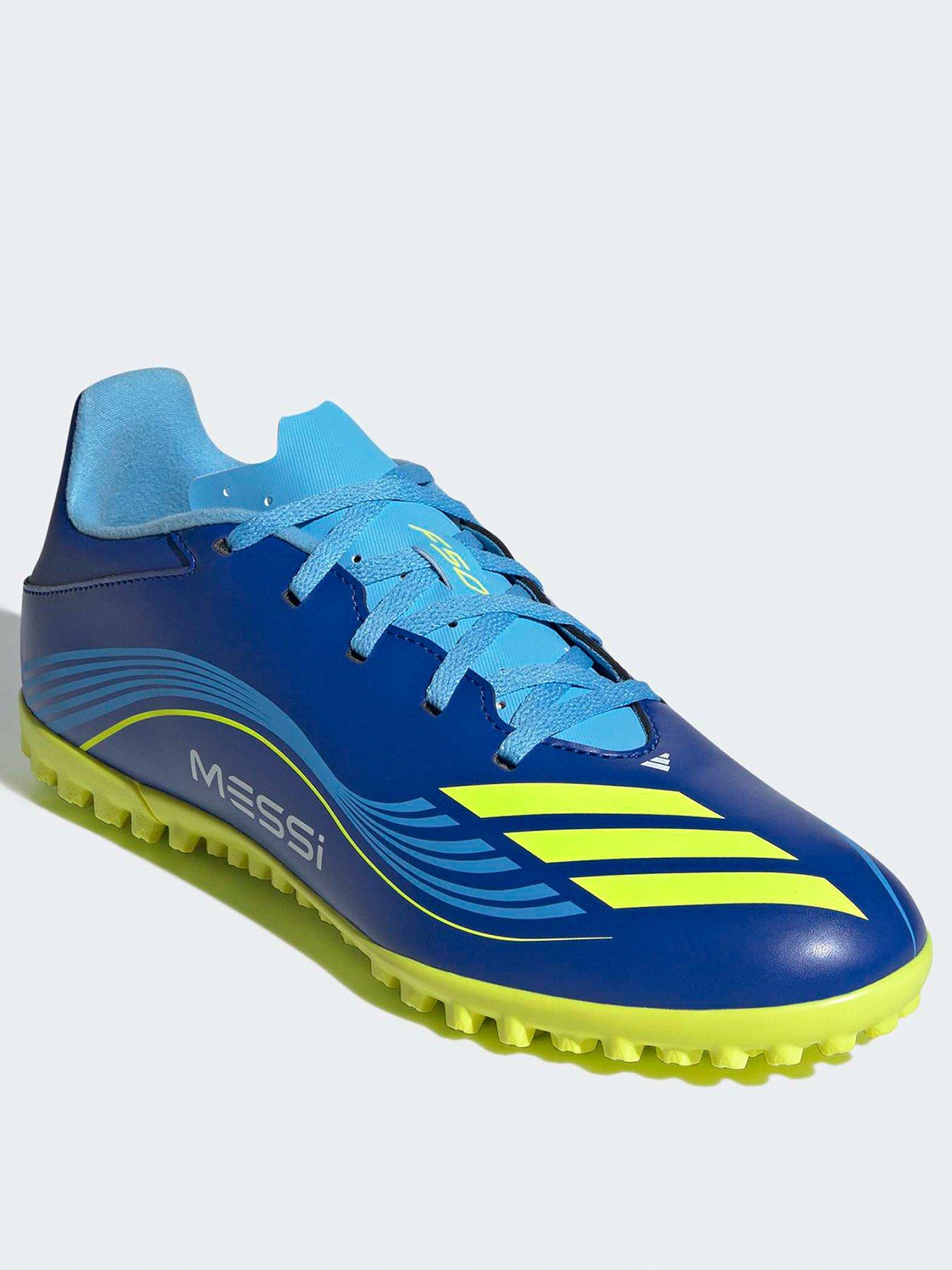  image of adidas-mens-f50-messi-club-astro-turf-football-boots-blue