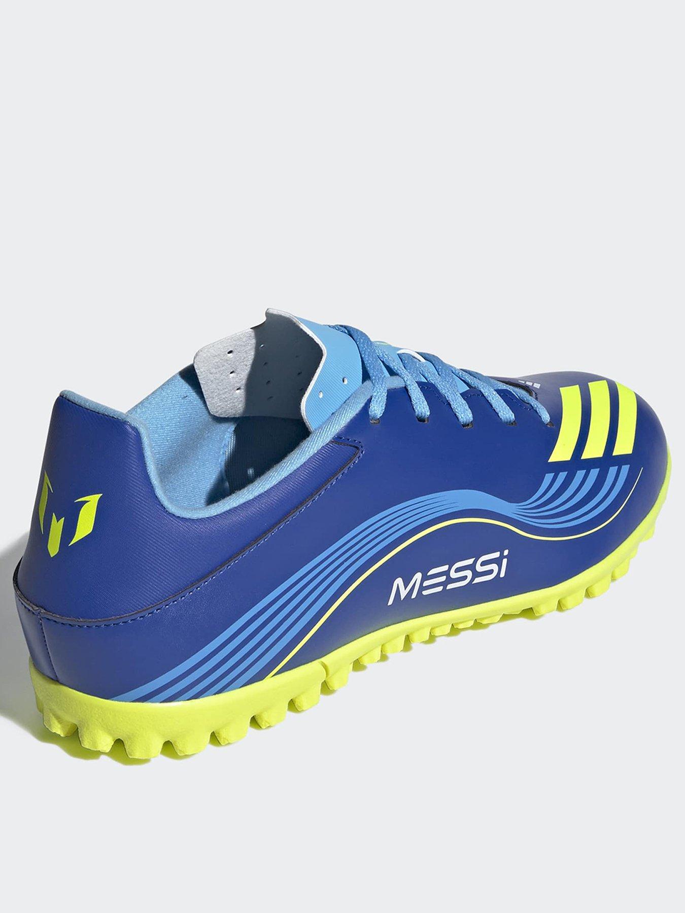  image of adidas-mens-f50-messi-club-astro-turf-football-boots-blue
