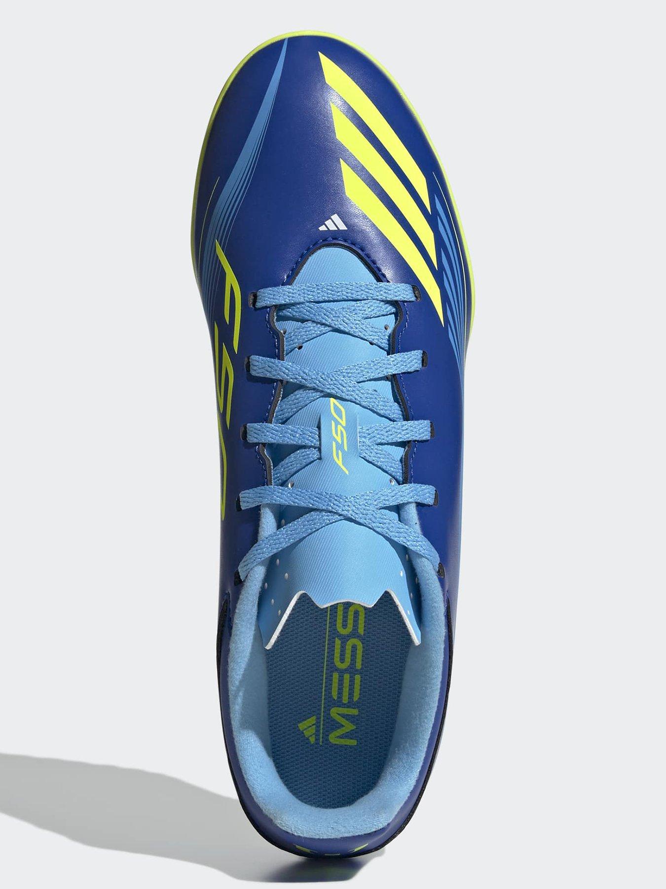  image of adidas-mens-f50-messi-club-astro-turf-football-boots-blue