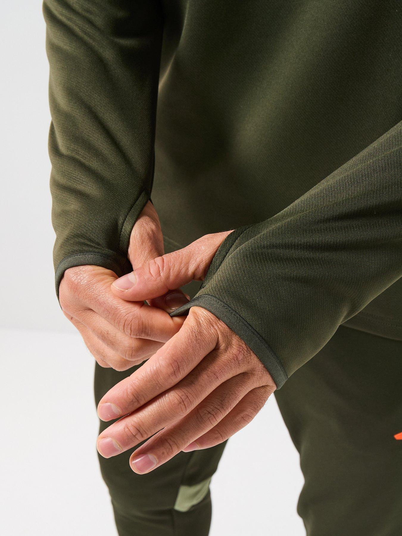  image of adidas-mens-tiro-essentials-winter-hoodie-green