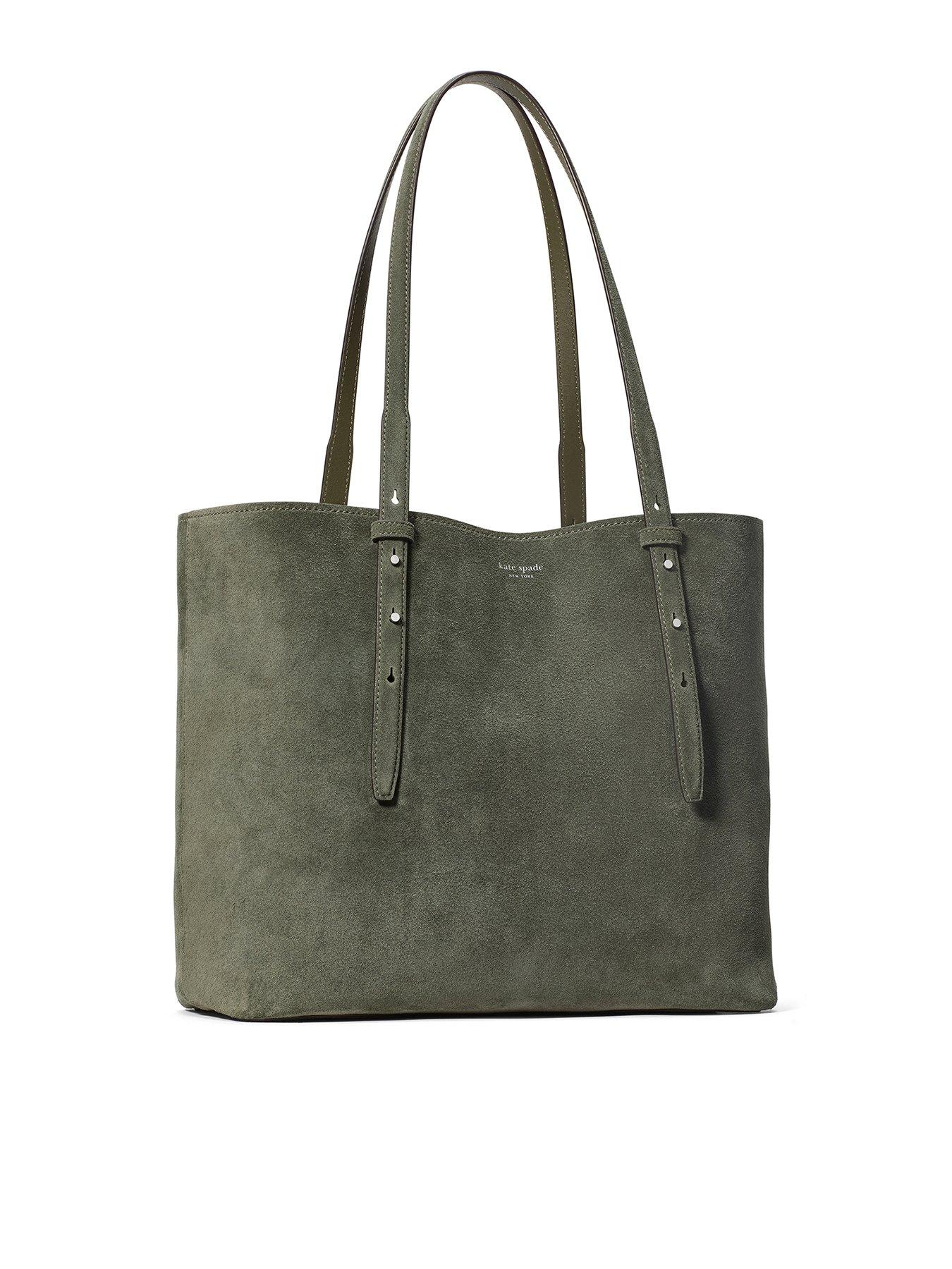  image of kate-spade-new-york-do-it-all-suede-large-tote-green