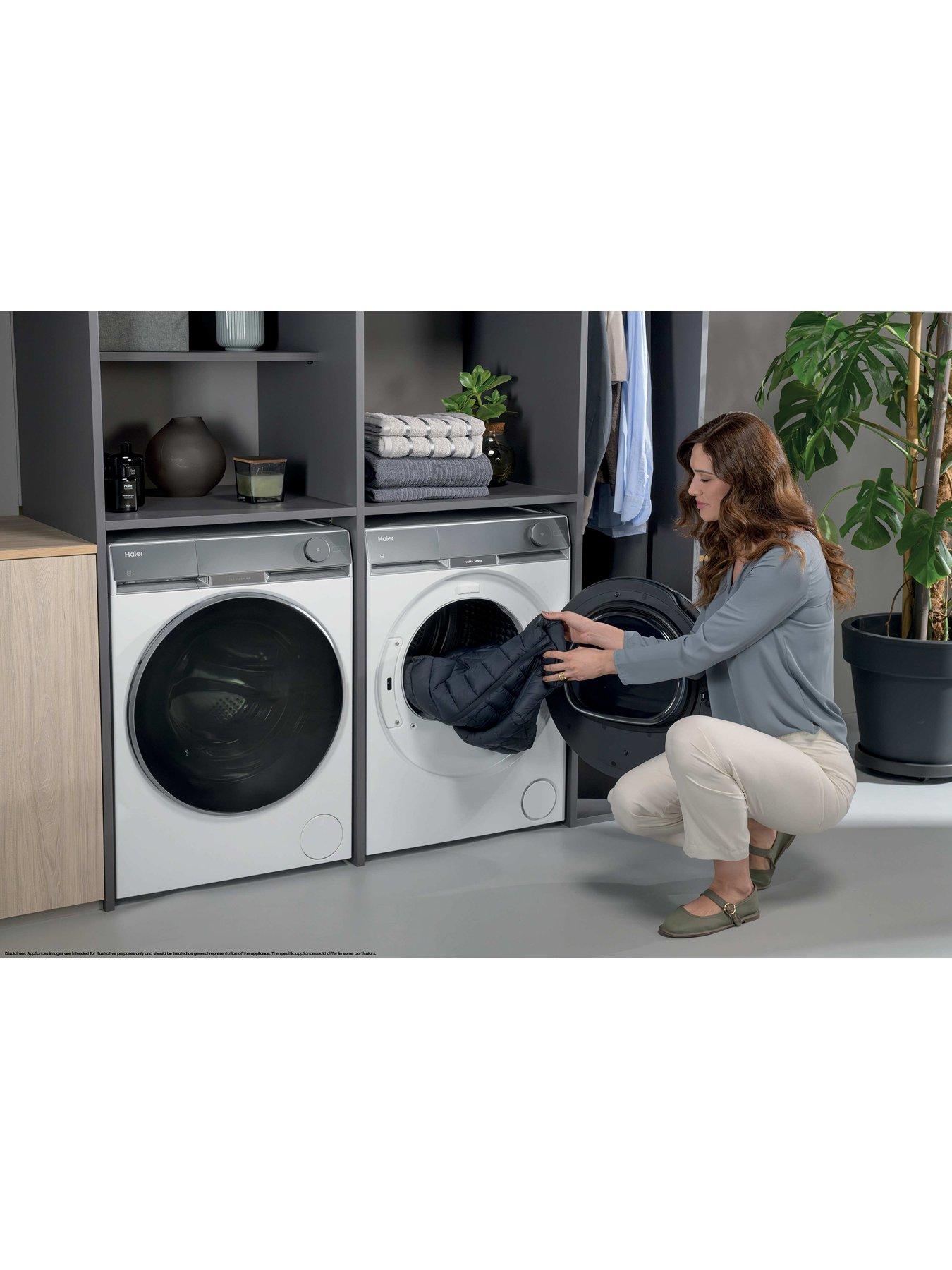 Image 2 of 7 of Haier X Series 9 HD100-CQ387U1-UK 10kg Heat Pump Tumble Dryer, Wifi, White, A+++ Rated