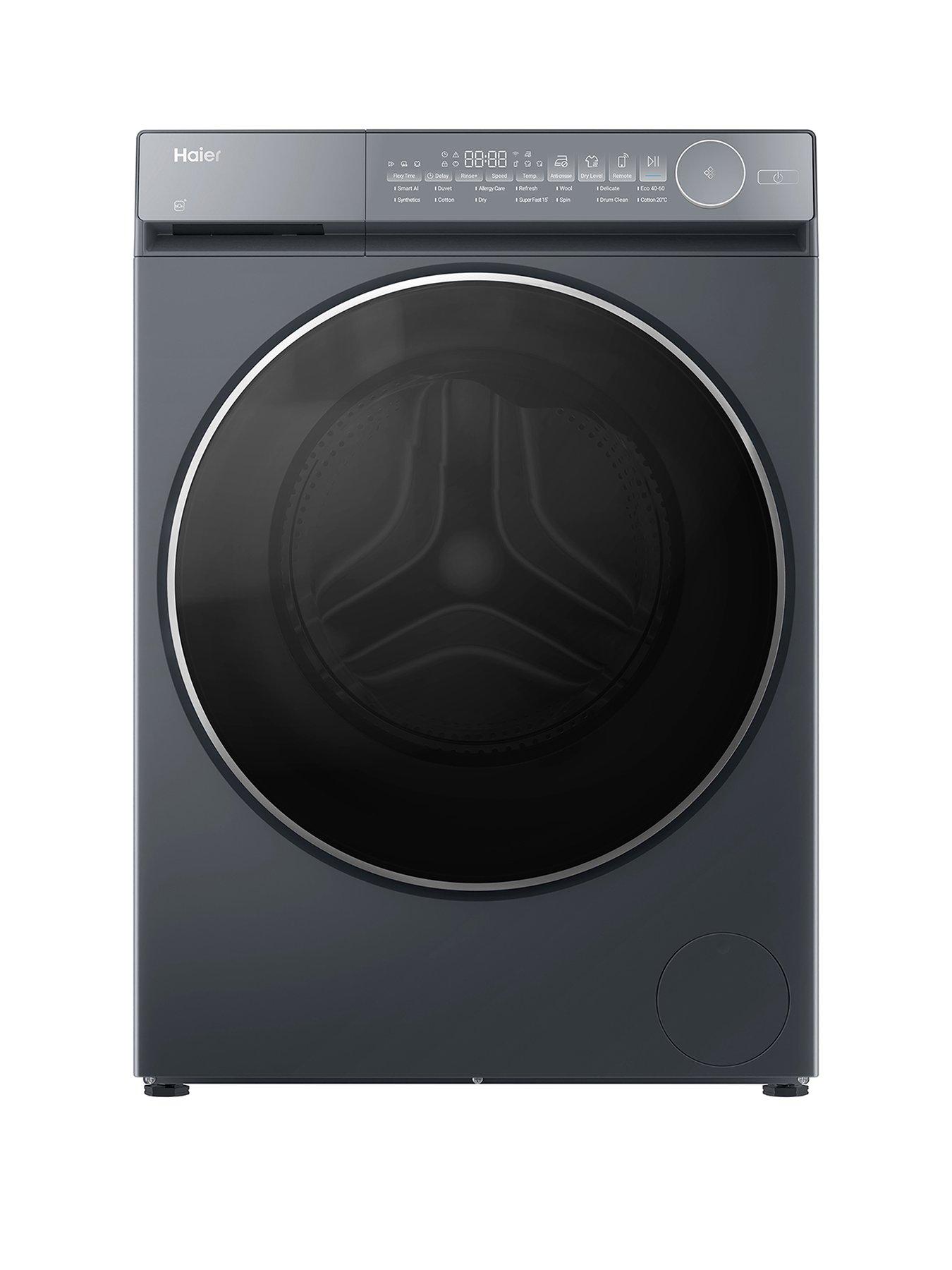 Haier X Series 7 HWD100B14367GUUK, 10+6kg - Graphite
