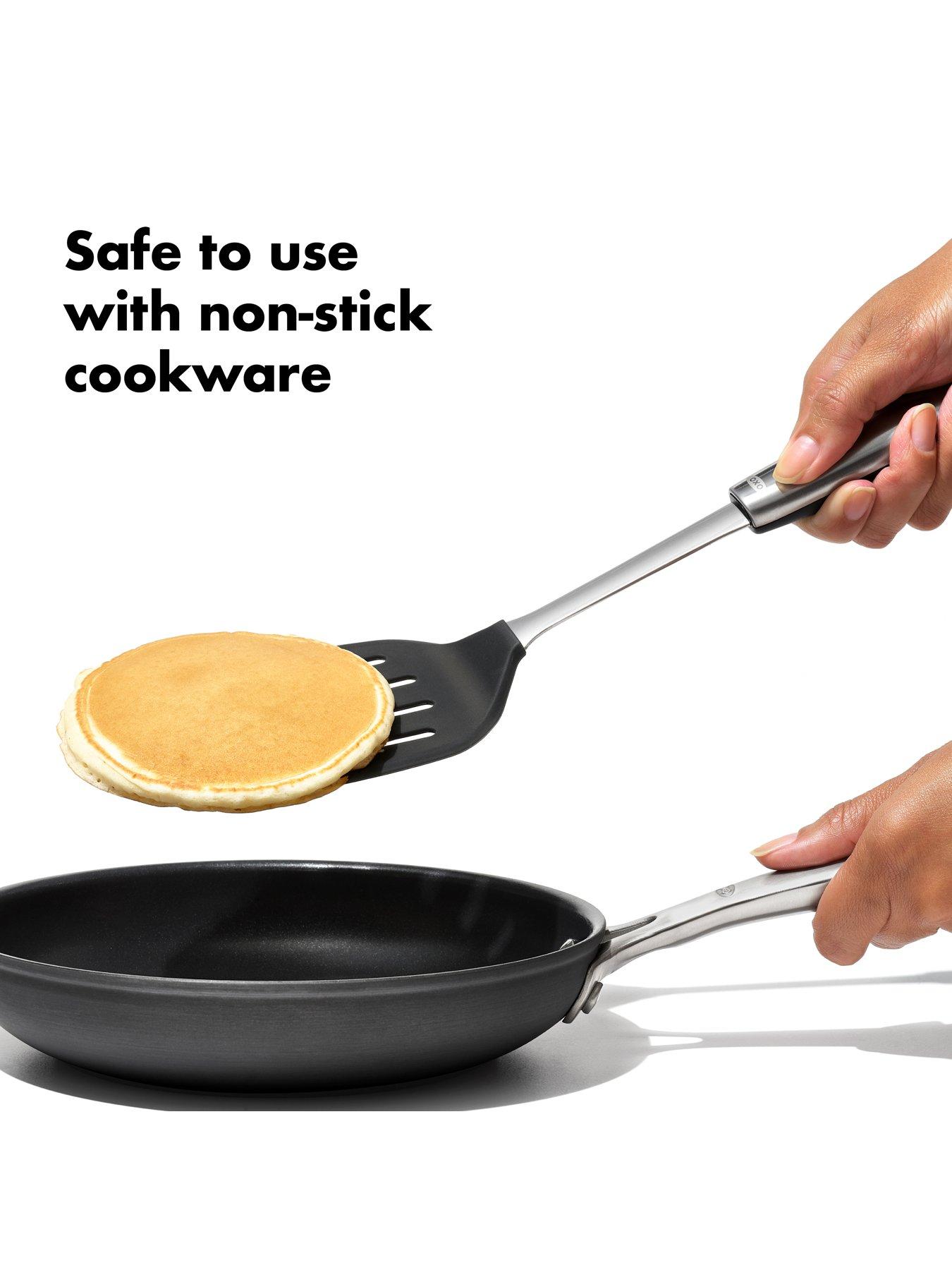Image 3 of 6 of OXO Steel Silicone Flexible Turner