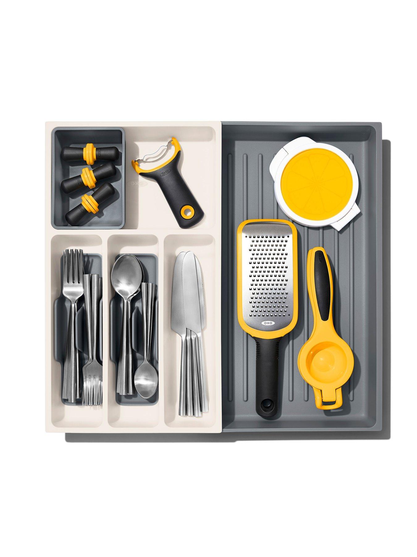  image of oxo-expandable-utensil-drawer-organiser
