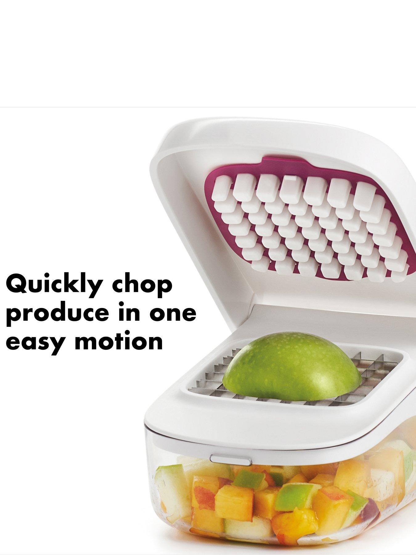  image of oxo-vegetable-chopper-with-easy-pour-opening