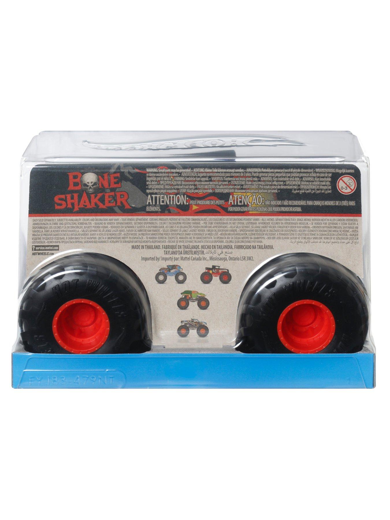 Image 6 of 6 of Hot Wheels Monster Trucks 1:24 -&nbsp;Bone Shaker