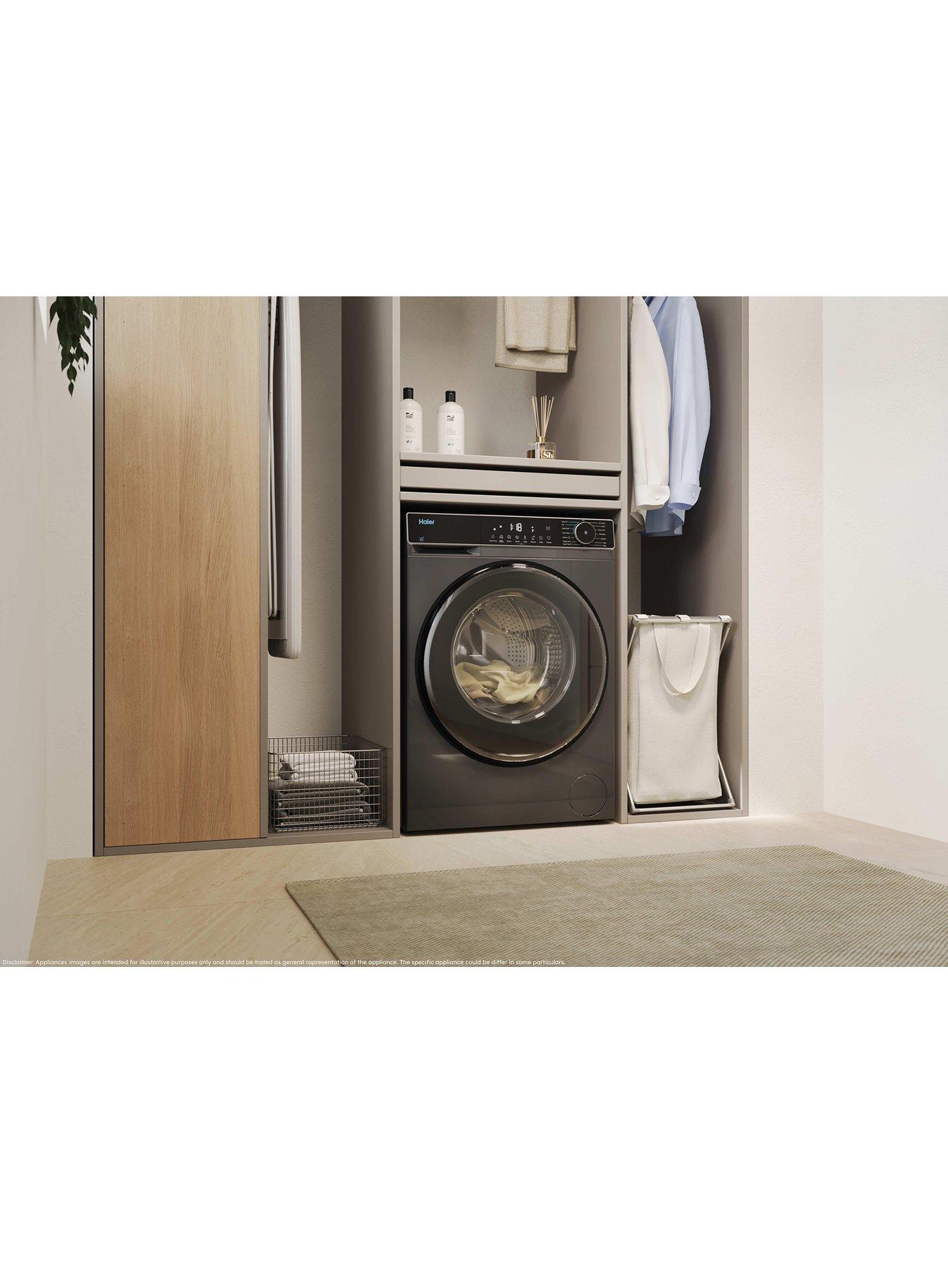 Image 2 of 7 of Haier X Series 5 HW130BP14357GUUK X Series 5 13kg 1400 spin Graphite
