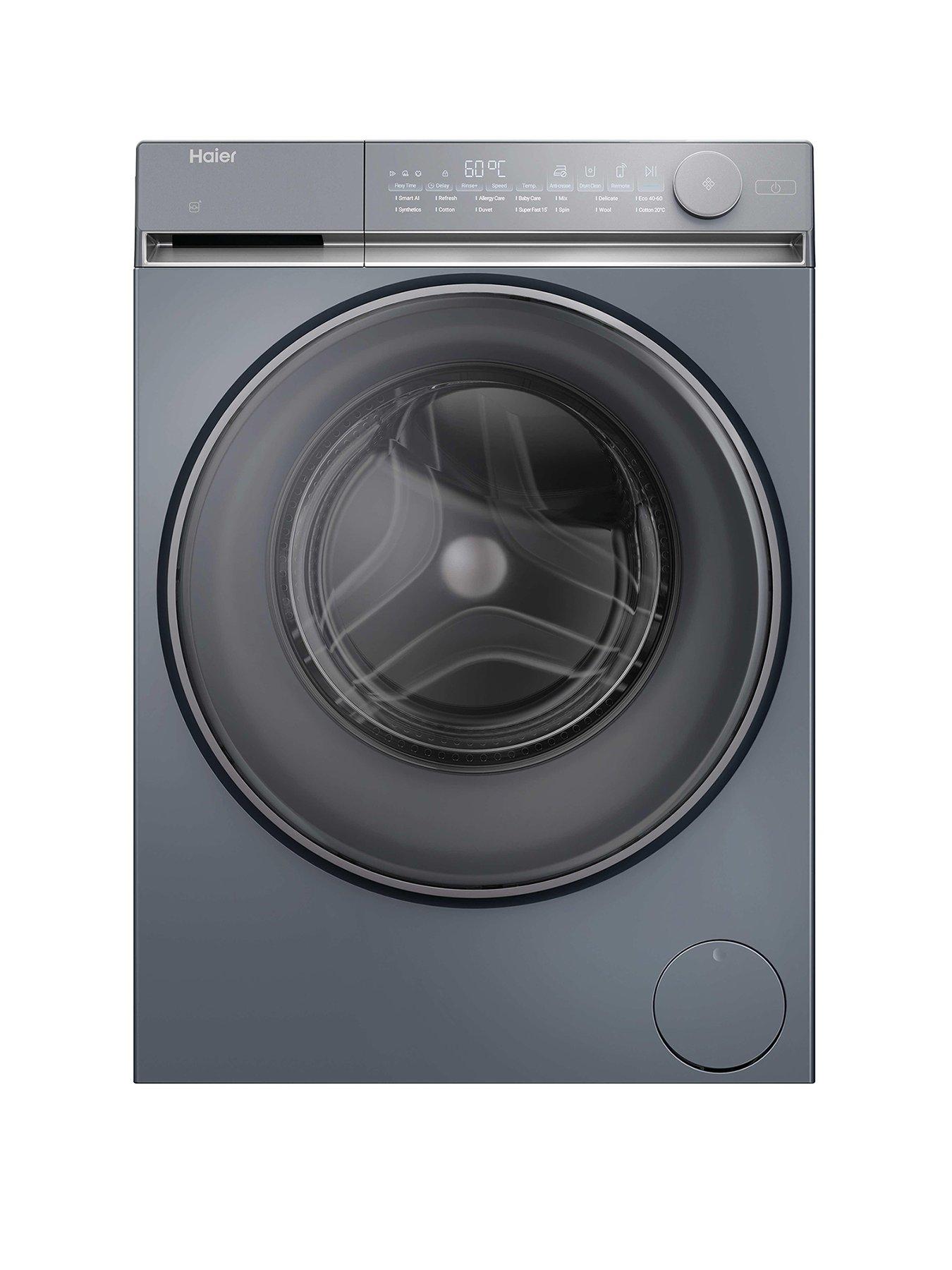 Haier X Series 7 HW120-B14367GUUK - 12kg 1400 spin Graphite
