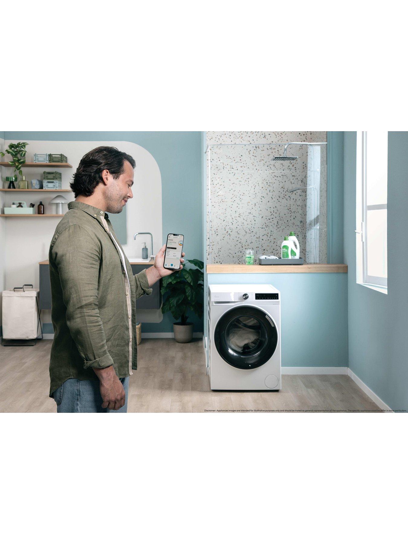  image of hoover-pro-wash-series-3-hbr-410bl8-80-10kg-1400-spin--nbspwhite