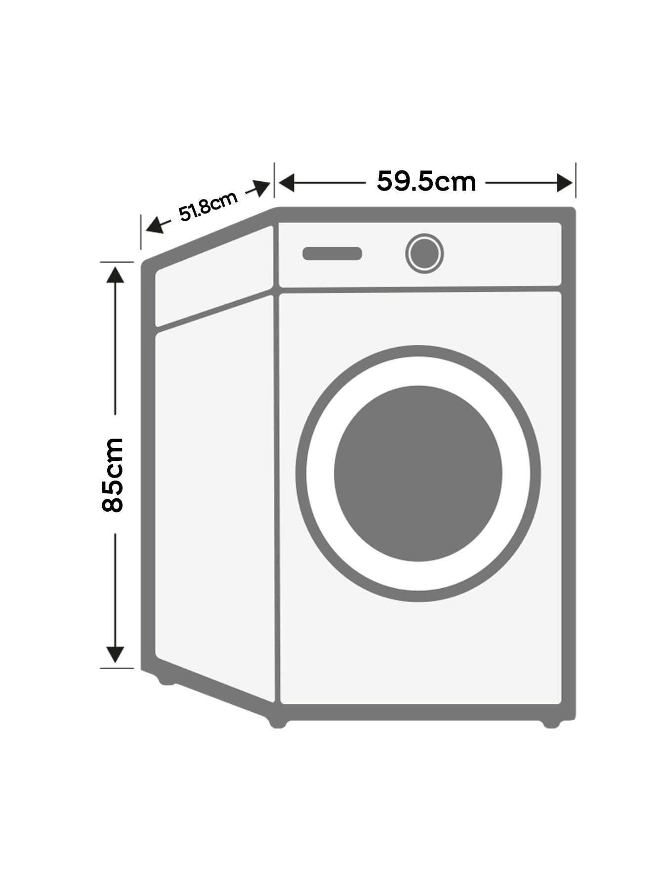 Image 7 of 7 of Hoover Pro Wash Series 3 HBR 410BL8G-80 - 10kg 1400 spin -&nbsp;Graphite