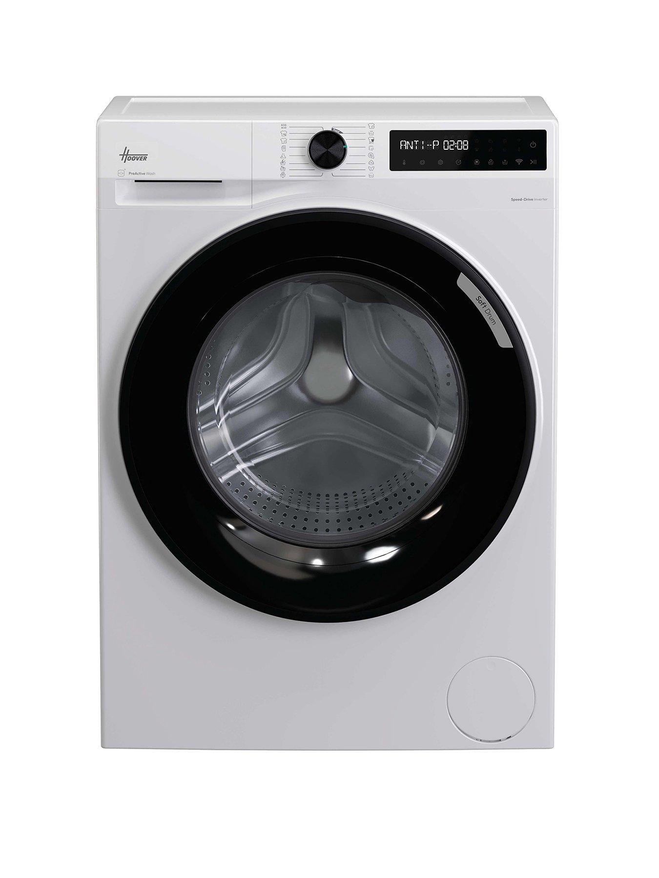  image of hoover-pro-wash-series-3-hbr-411bl9-80-11kg-load-1400-spin--washing-machine-white