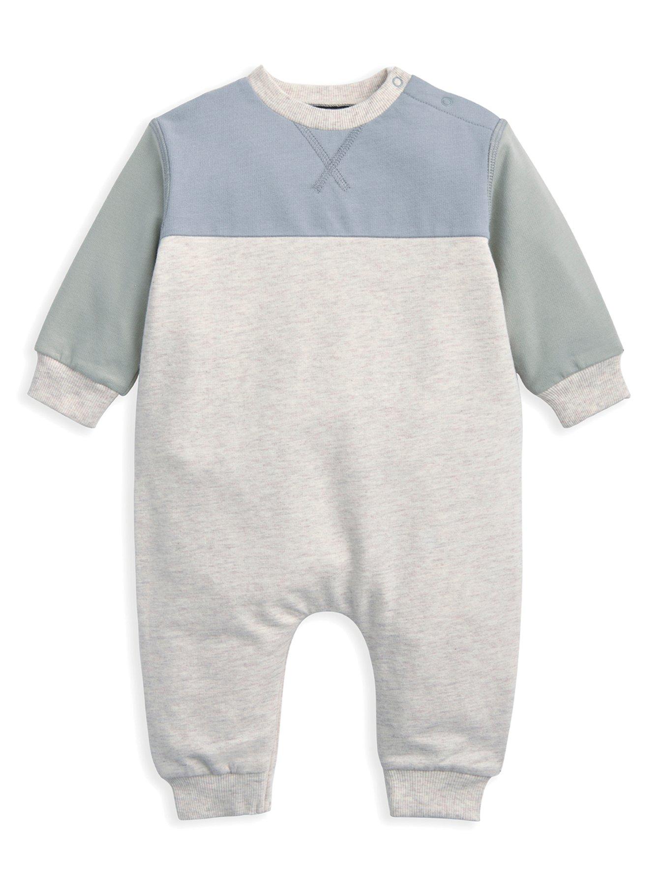 undefined Baby Boys Colour Block Romper - Multi