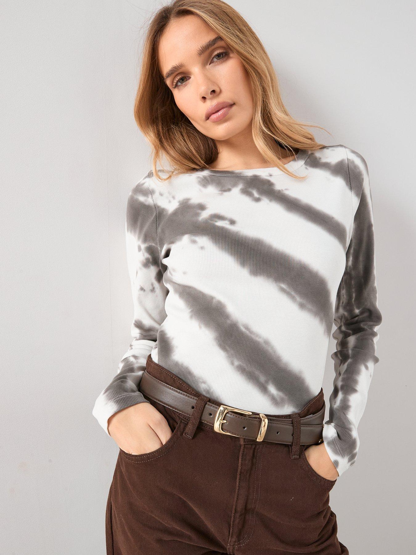 Image 5 of 7 of The Very Collection Tie Dye Long Sleeve Top - Multi