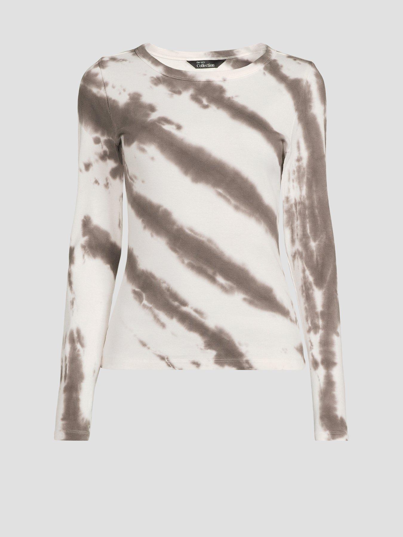 Image 7 of 7 of The Very Collection Tie Dye Long Sleeve Top - Multi