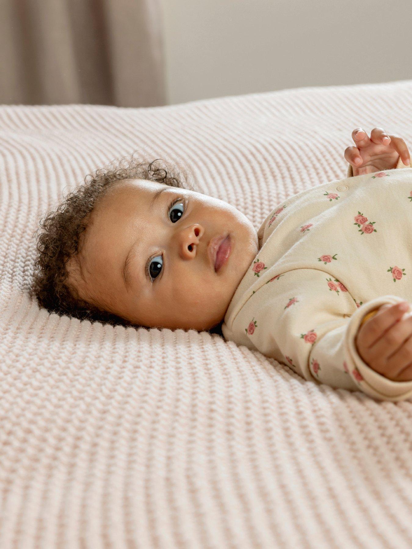 Image 3 of 5 of Mamas & Papas Baby Girls Blooming Rose Romper - Cream