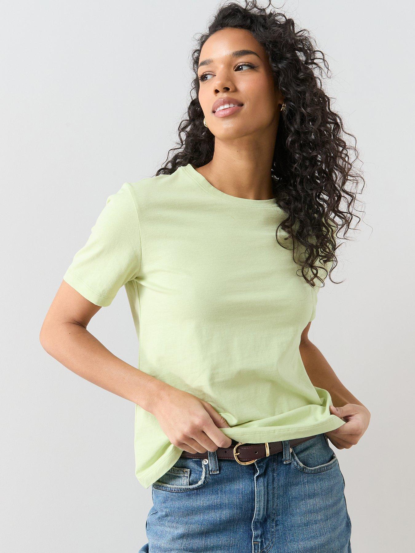The Very Collection Crew Neck T-Shirt - Green