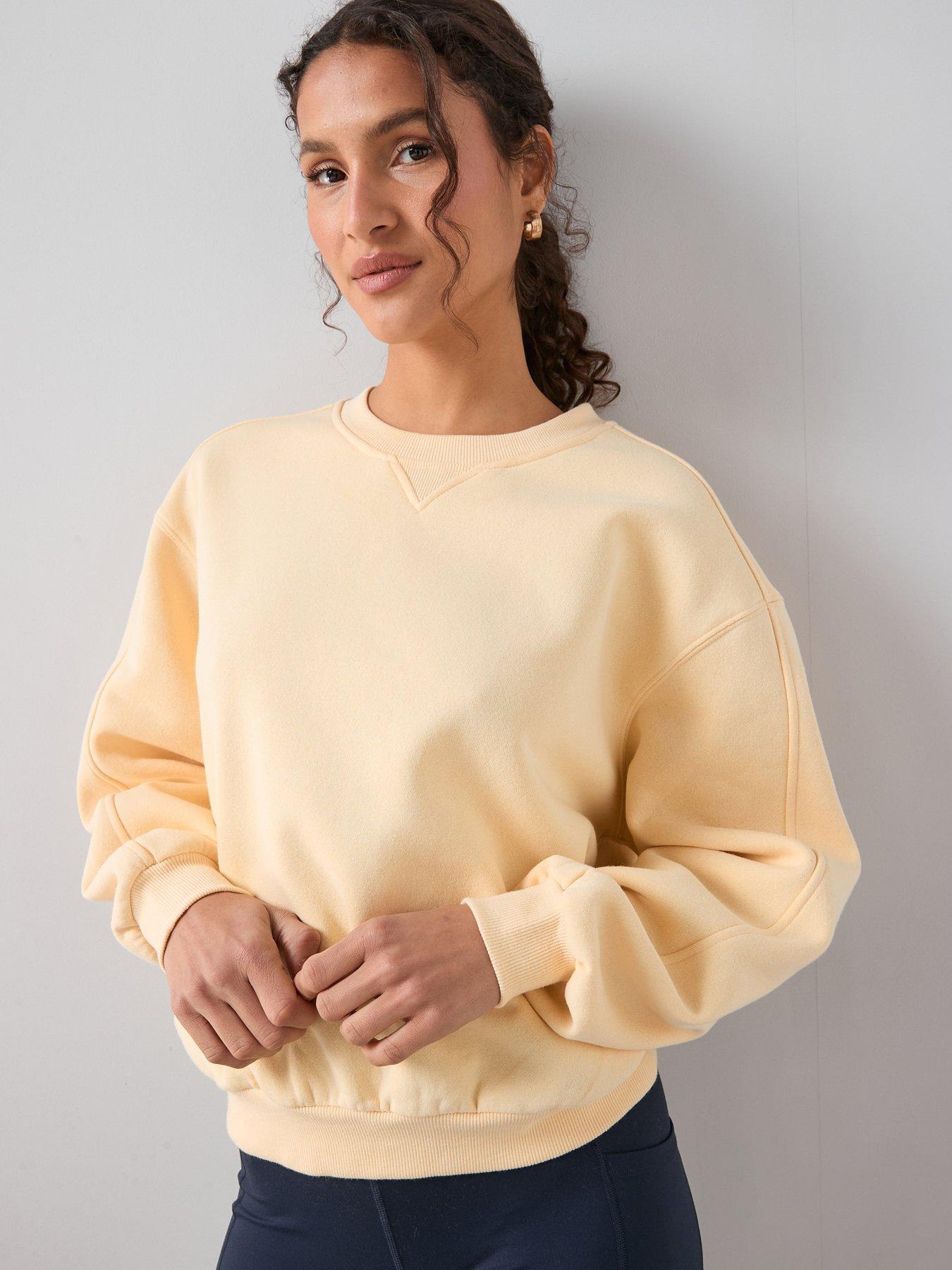 The Very Collection Crew Neck Sweatshirt - Yellow