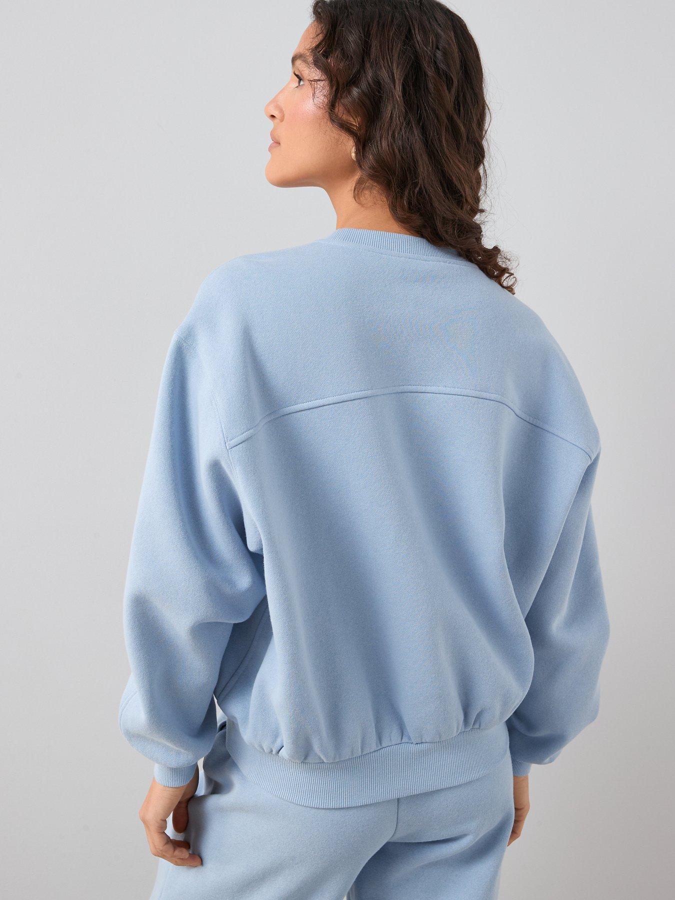 Image 2 of 7 of The Very Collection Graphic Sweater - Blue