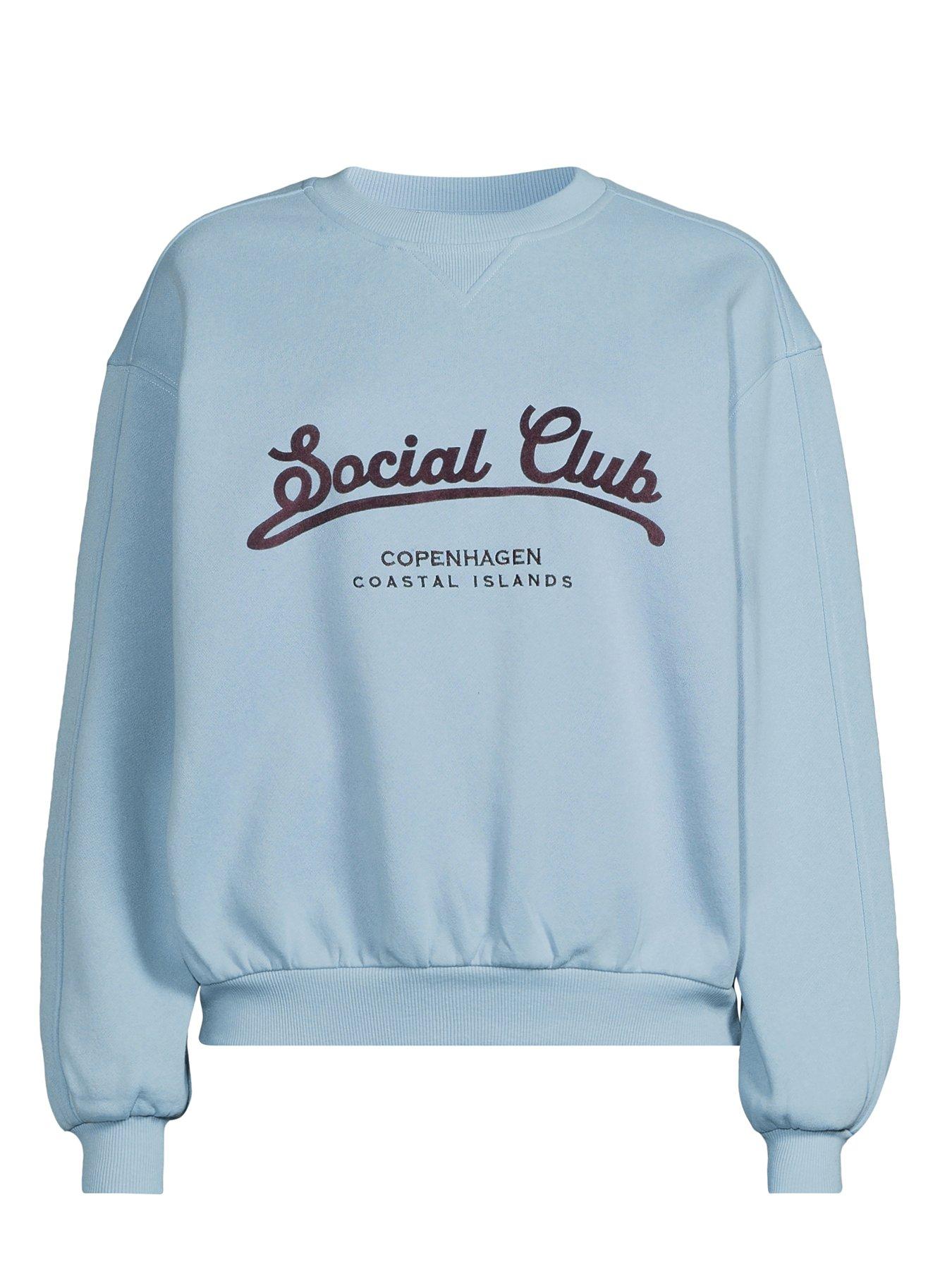 Image 7 of 7 of The Very Collection Graphic Sweater - Blue