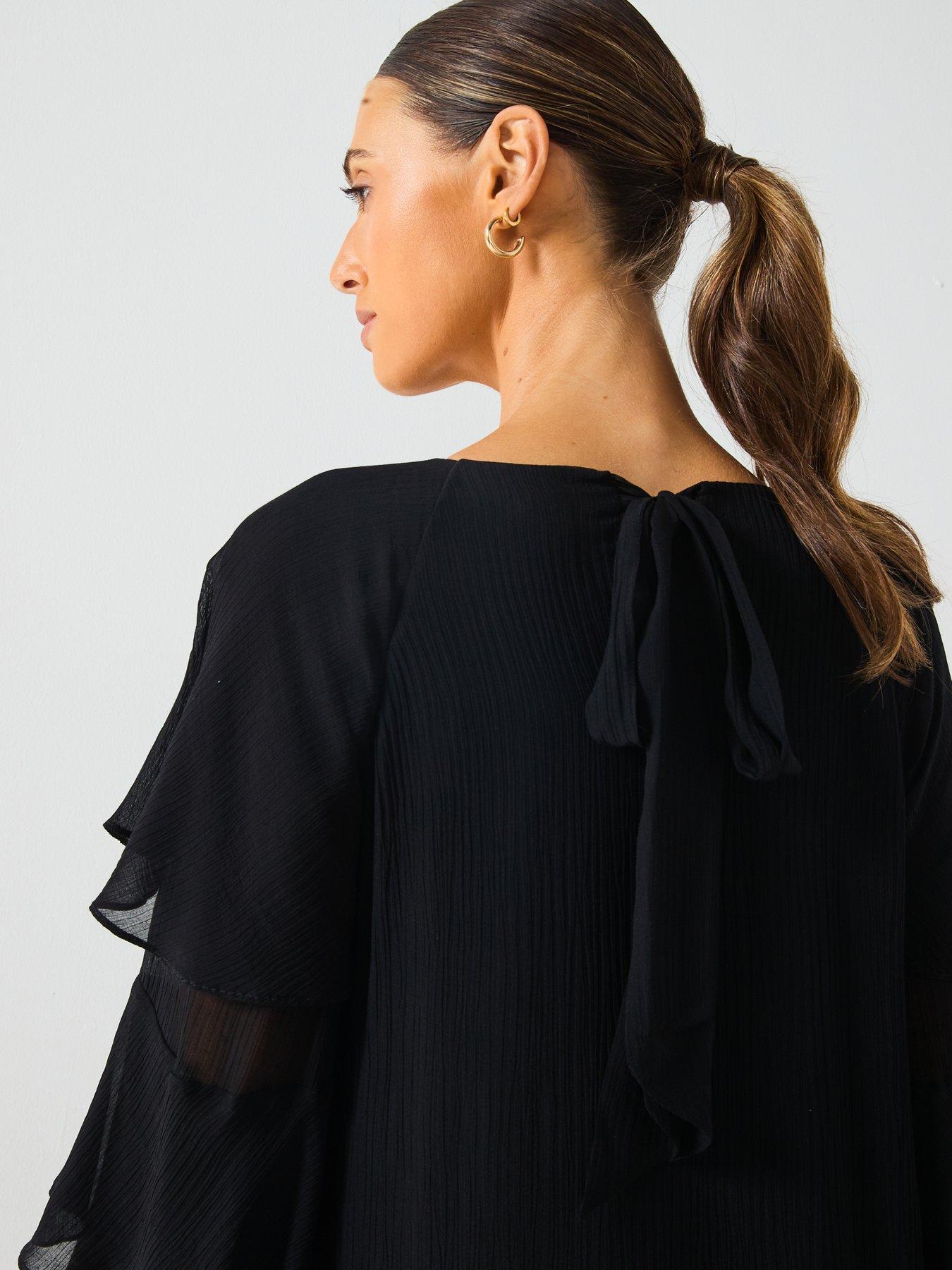 Image 5 of 6 of AllSaints Lissie Dress - Black