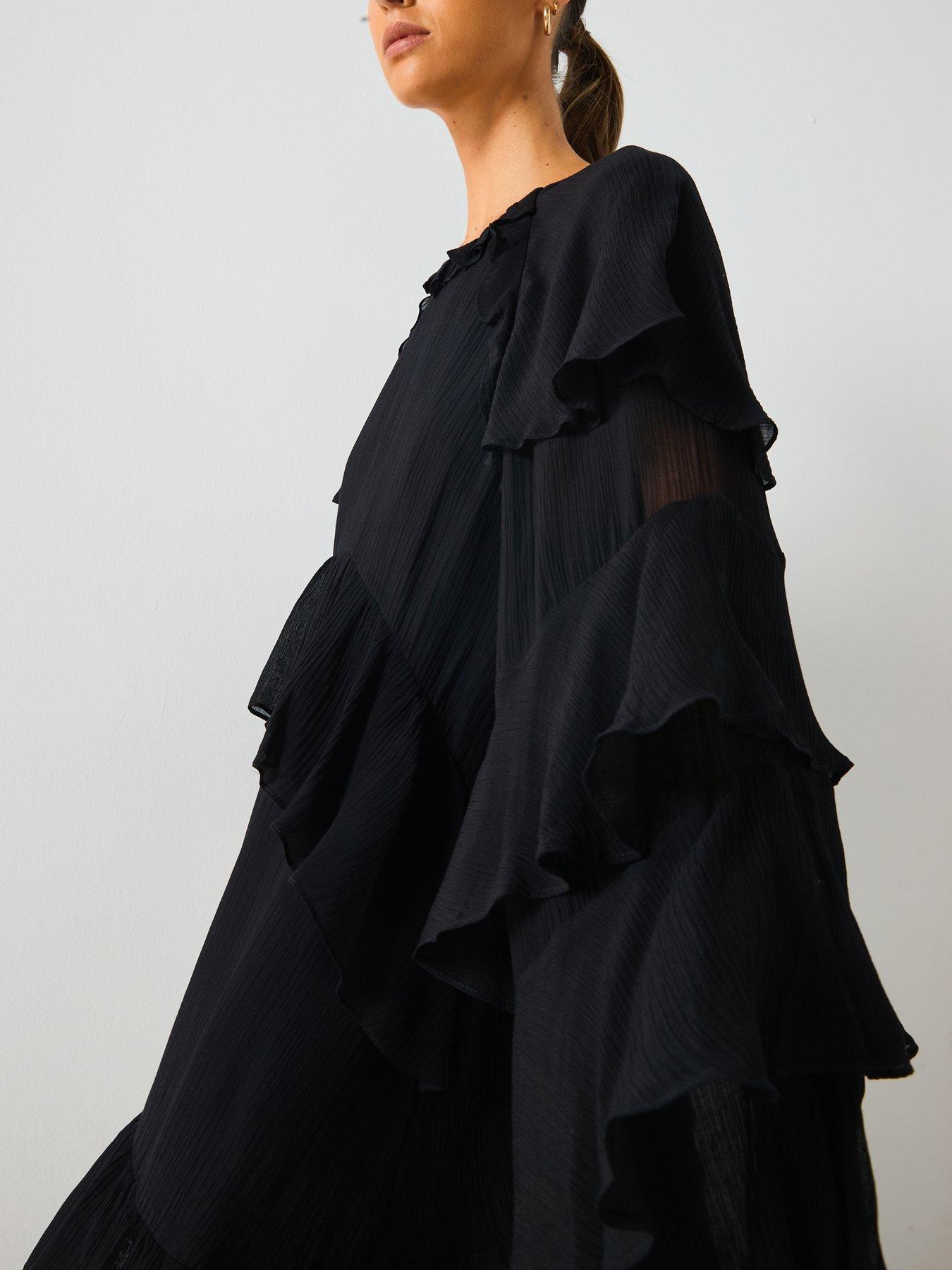 Image 6 of 6 of AllSaints Lissie Dress - Black