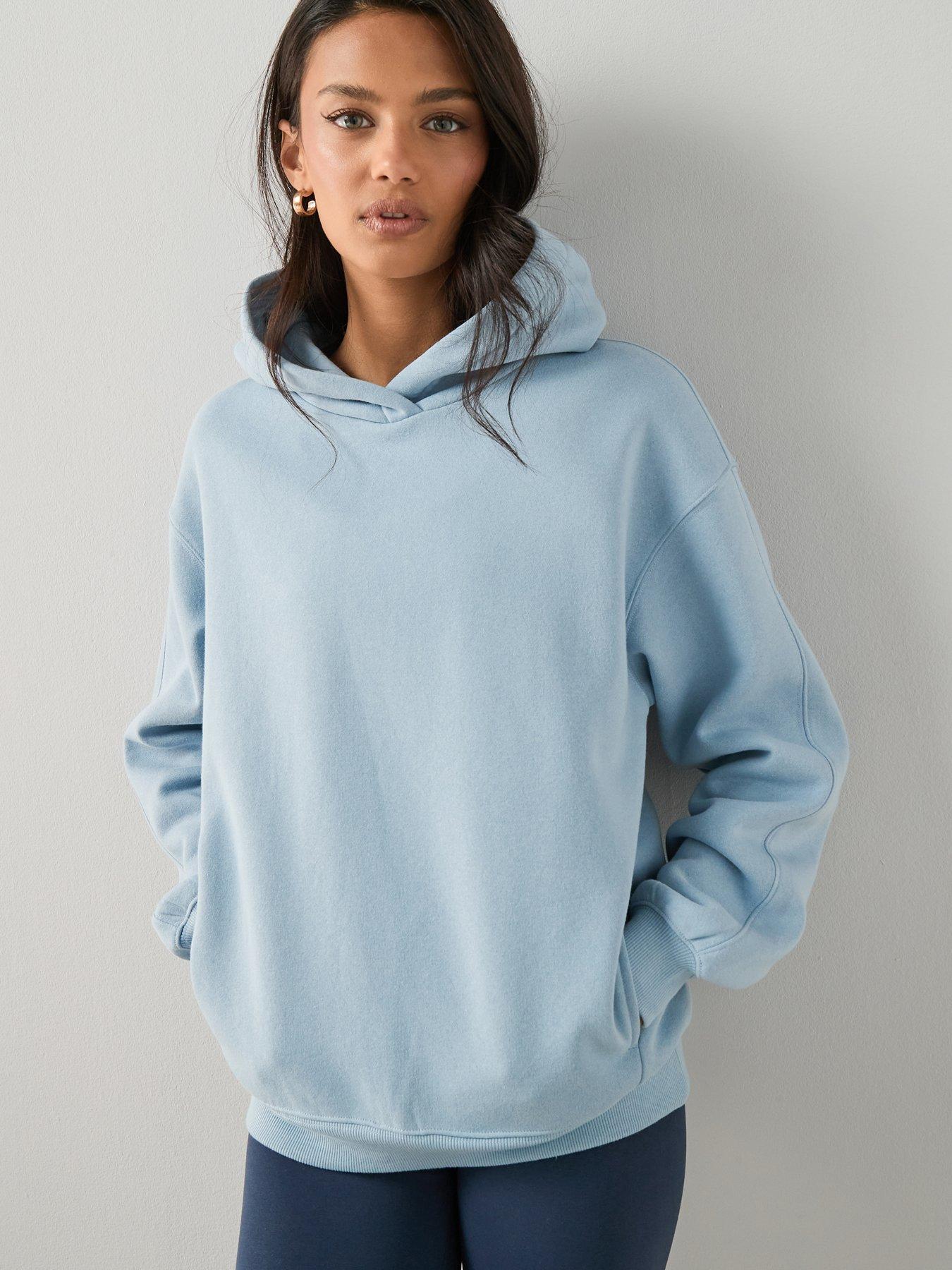 The Very Collection Relaxed Hoodie - Blue