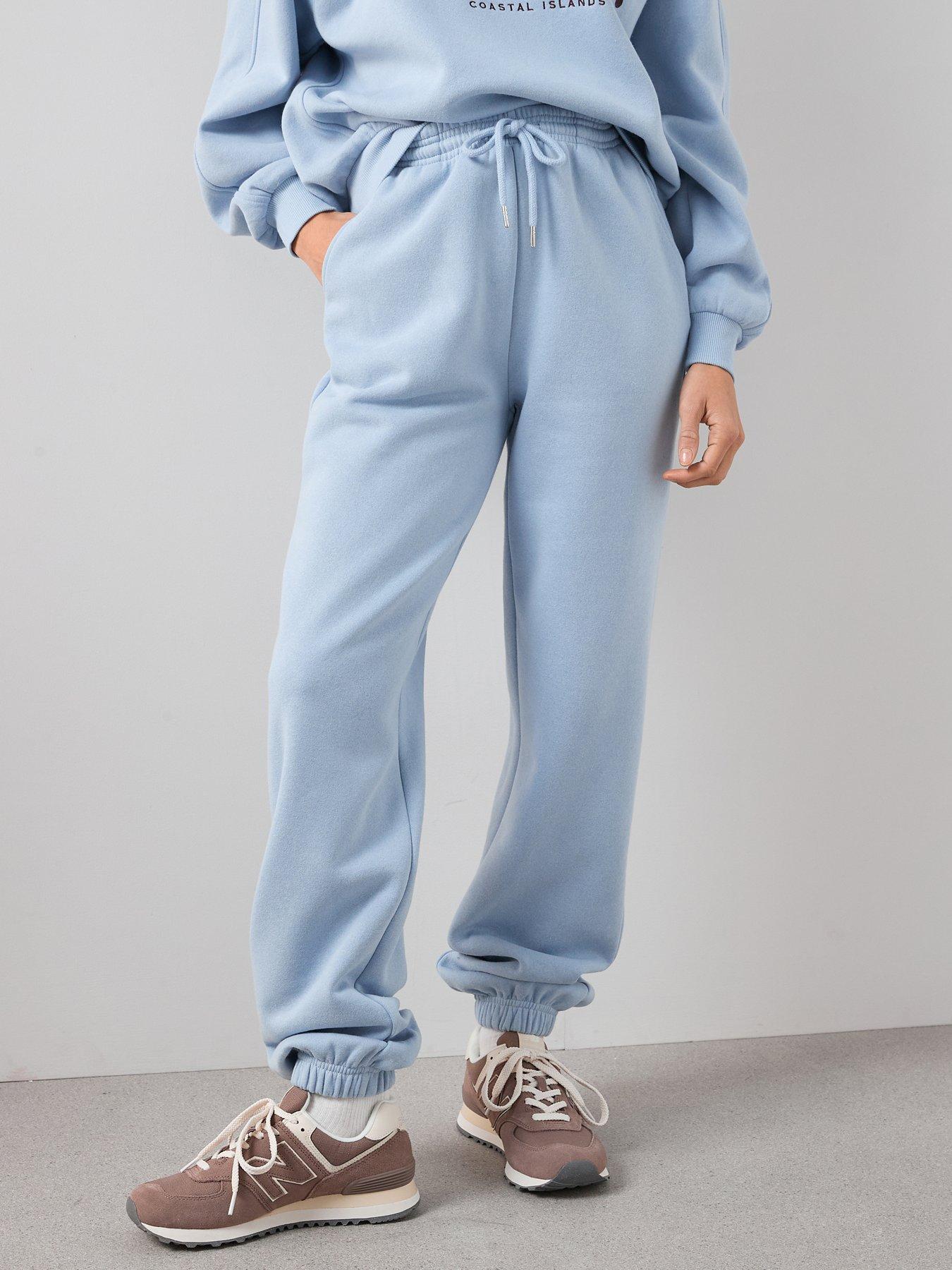  image of the-very-collection-relaxed-cuffed-jogger-blue