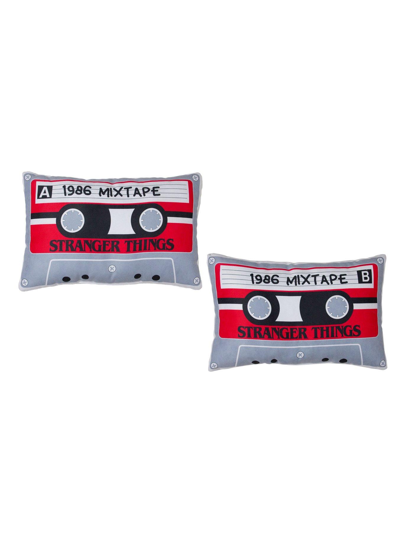 undefined Flames Mixtape Shaped Cushion