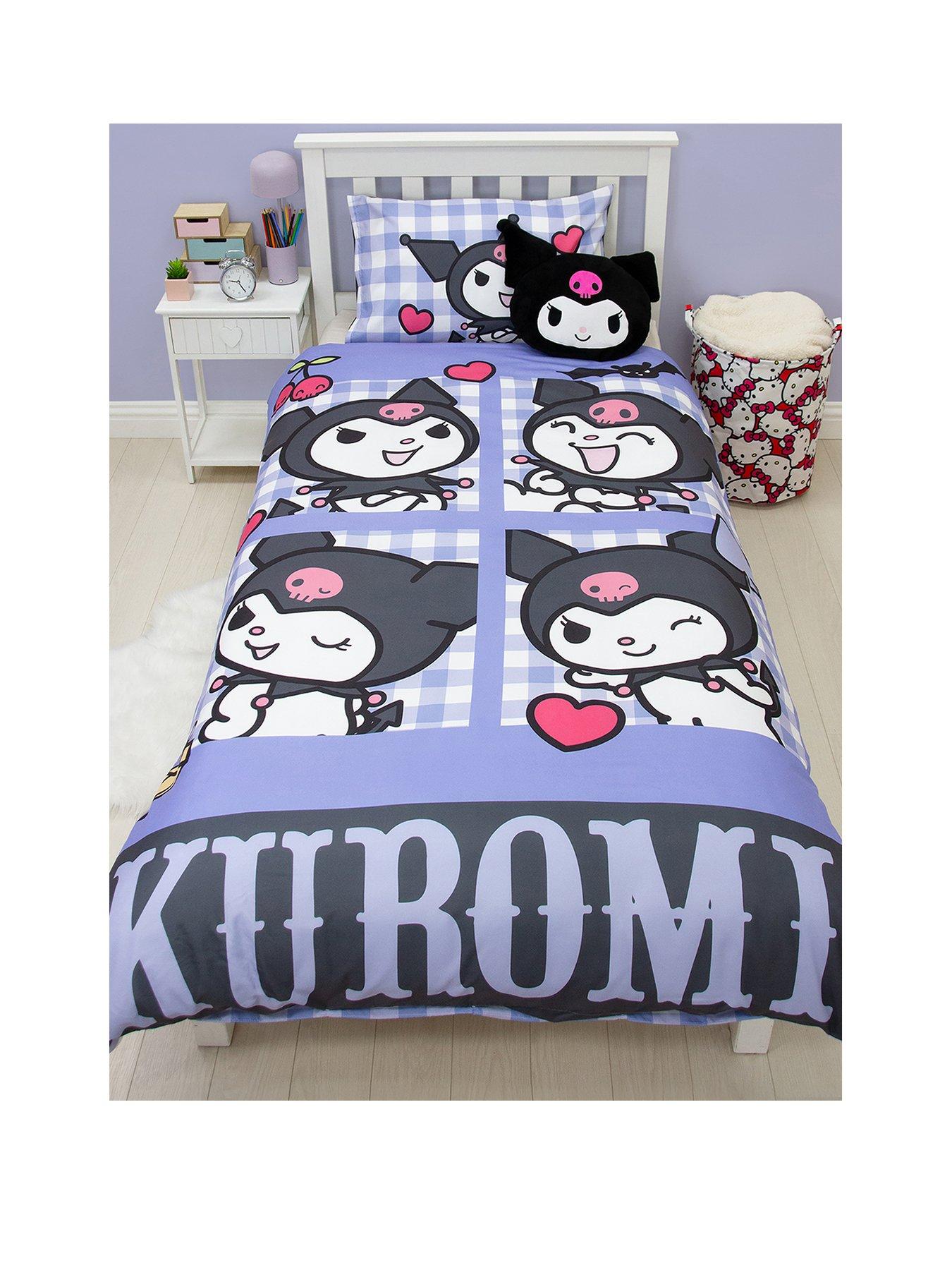 image of hello-kitty-kuromi-rebel-spr-digi-duvet-single