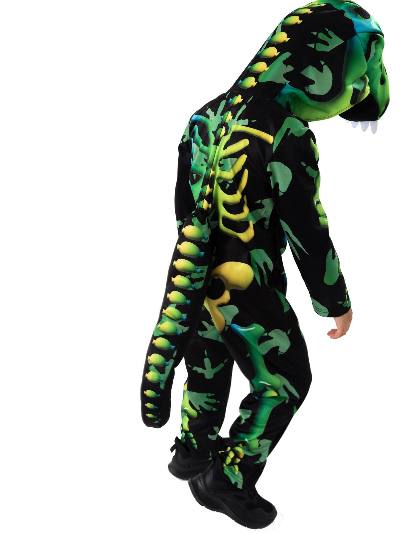 Image 2 of 5 of Skeleton Dinosaur Costume