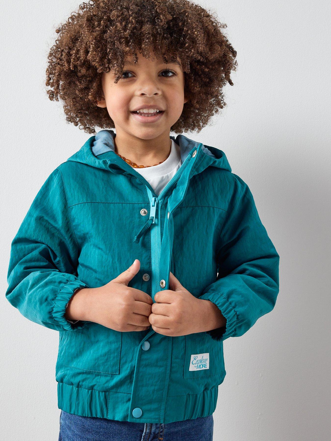 Image 1 of 6 of The Very Collection Boys Lightweight Padded Jacket - Blue