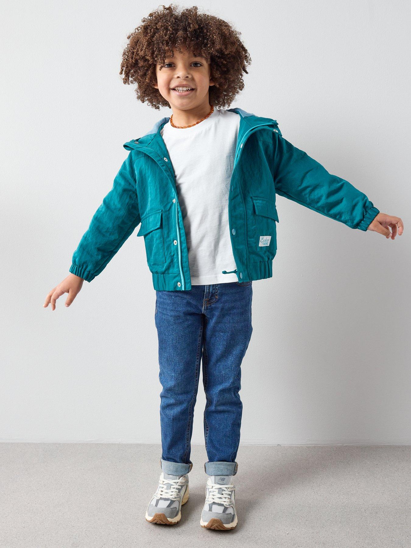 Image 3 of 6 of The Very Collection Boys Lightweight Padded Jacket - Blue