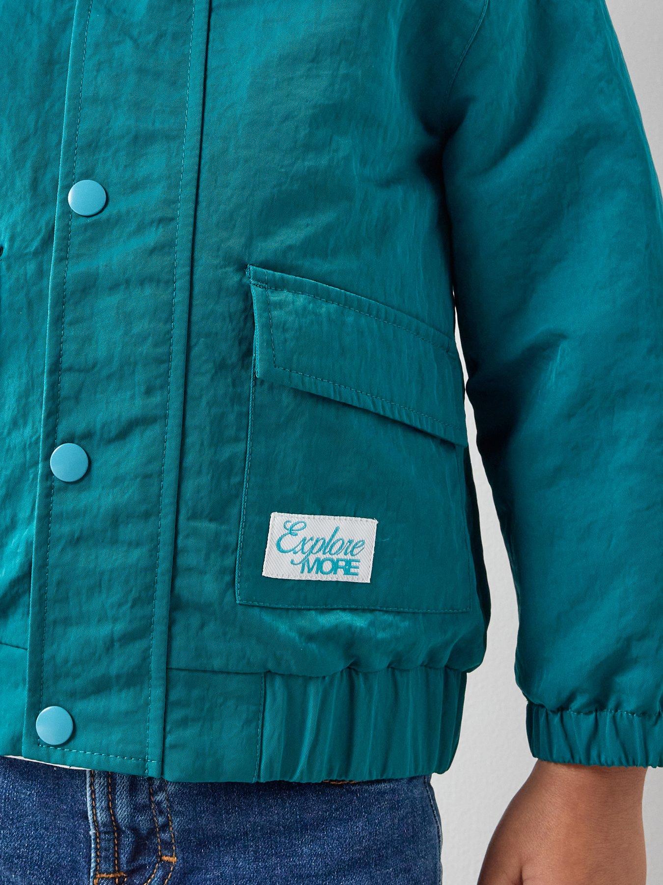 Image 4 of 6 of The Very Collection Boys Lightweight Padded Jacket - Blue