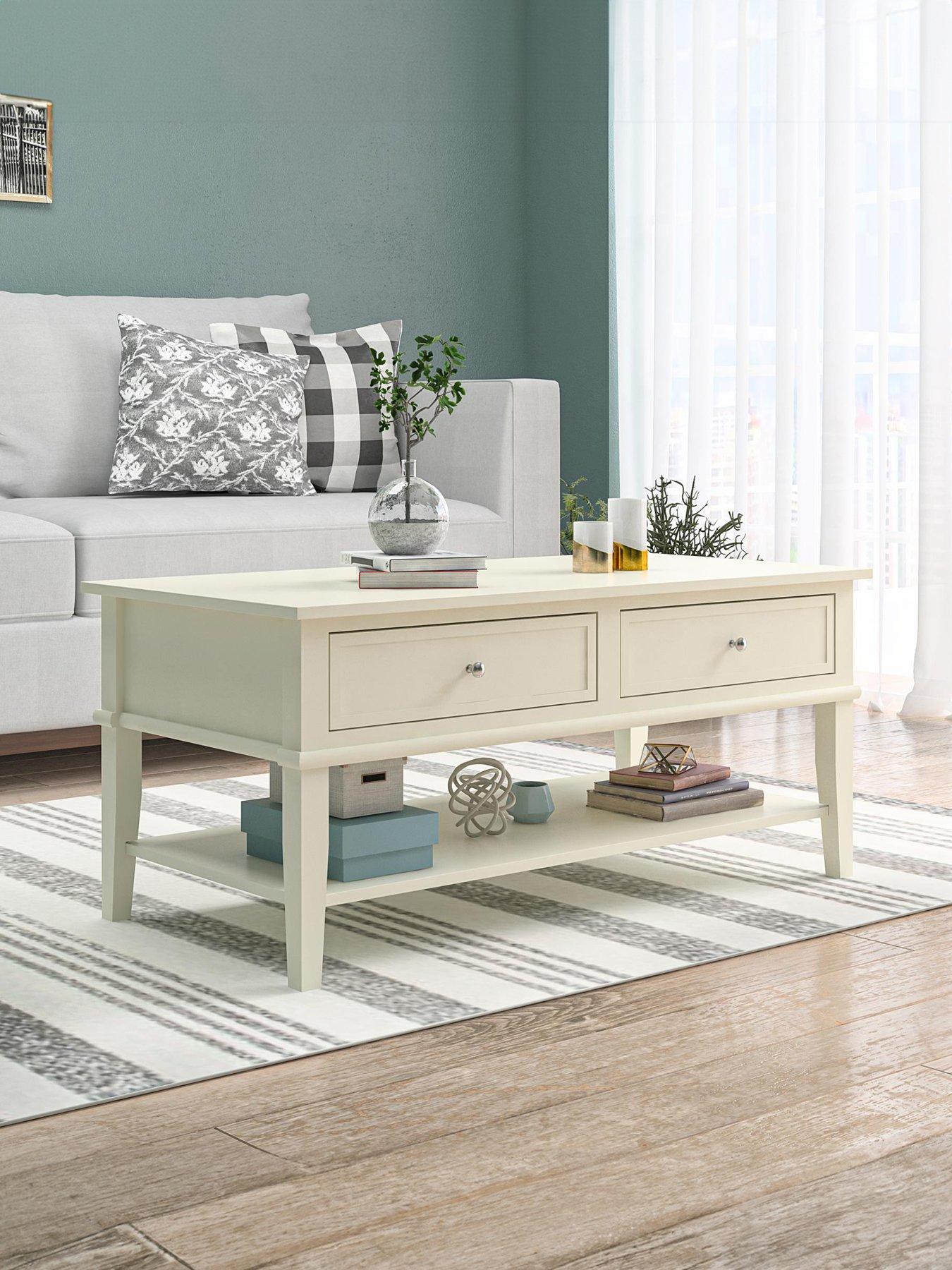 Dorel Home Franklin Coffee Table White