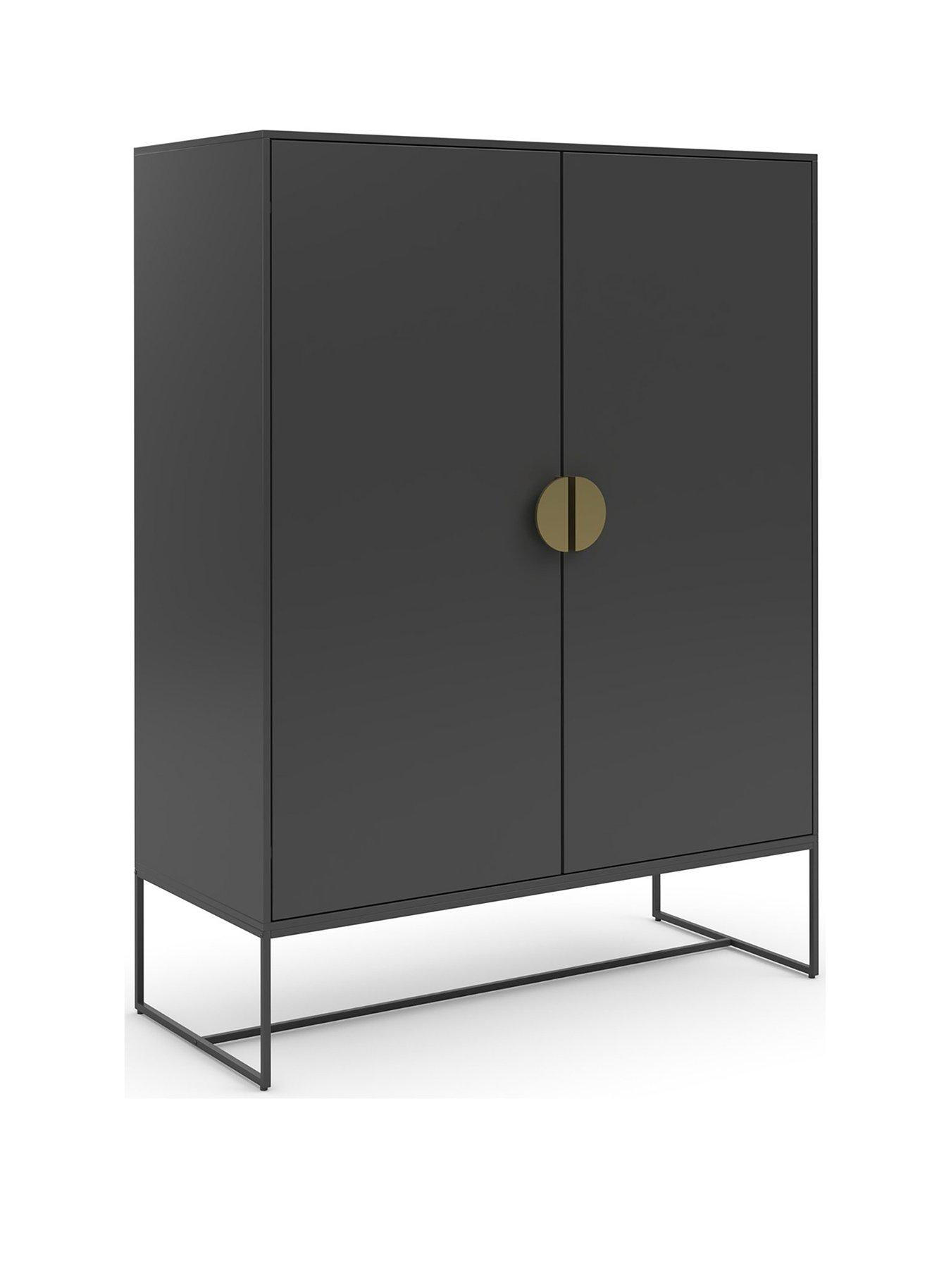 Image 2 of 5 of Dorel Home Asia 2 Door Cabinet