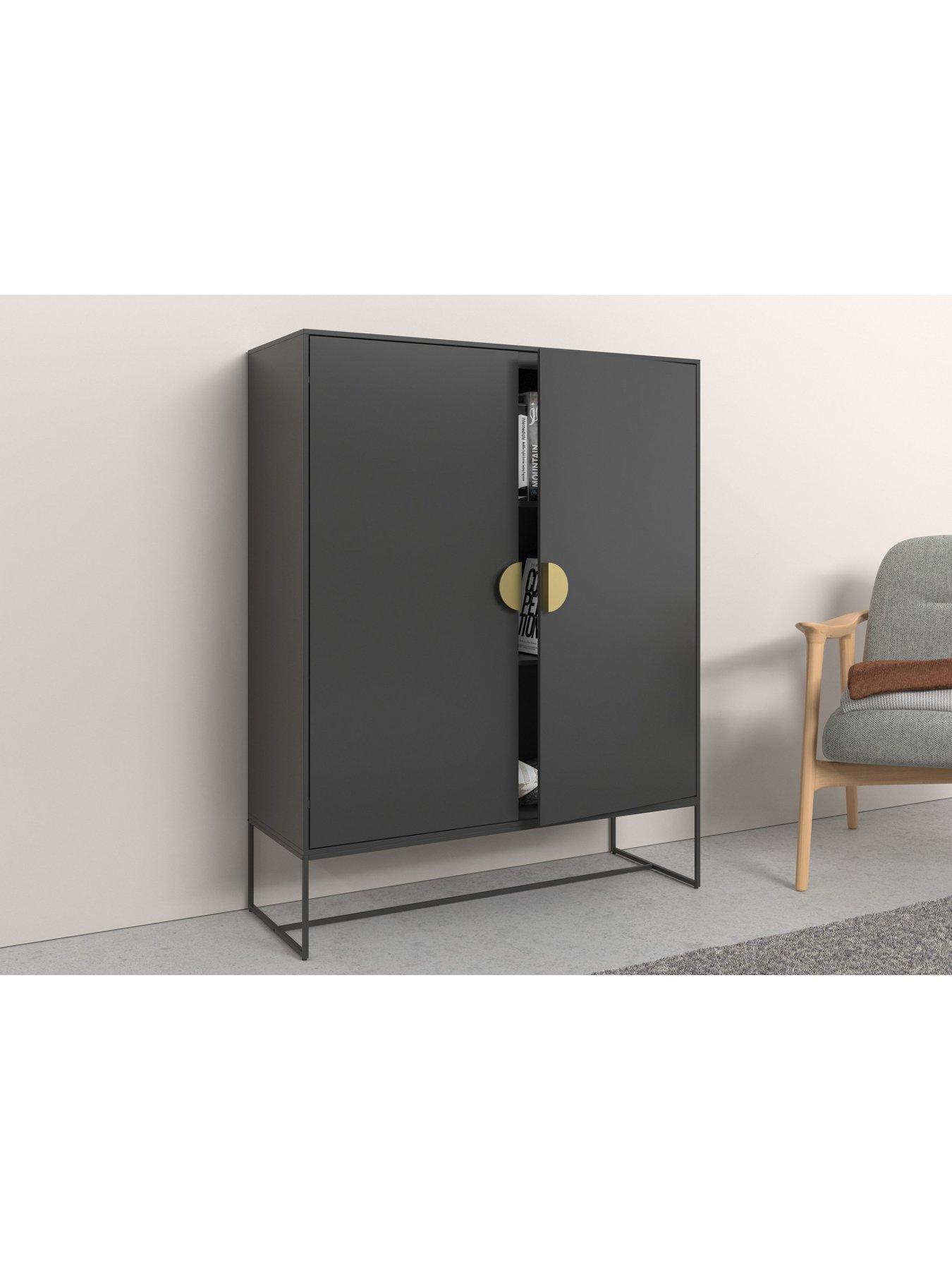 Image 5 of 5 of Dorel Home Asia 2 Door Cabinet