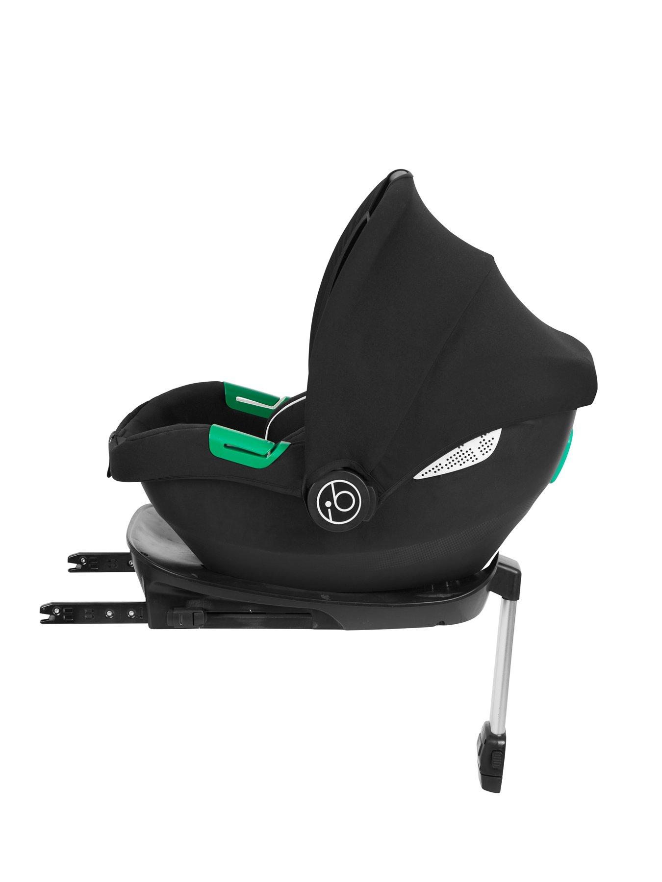 Image 6 of 6 of Ickle Bubba Cosmo All-in-One i-Size Travel System with Cirrus Car Seat & ISOFIX Base - Black / Graphite / Tan
