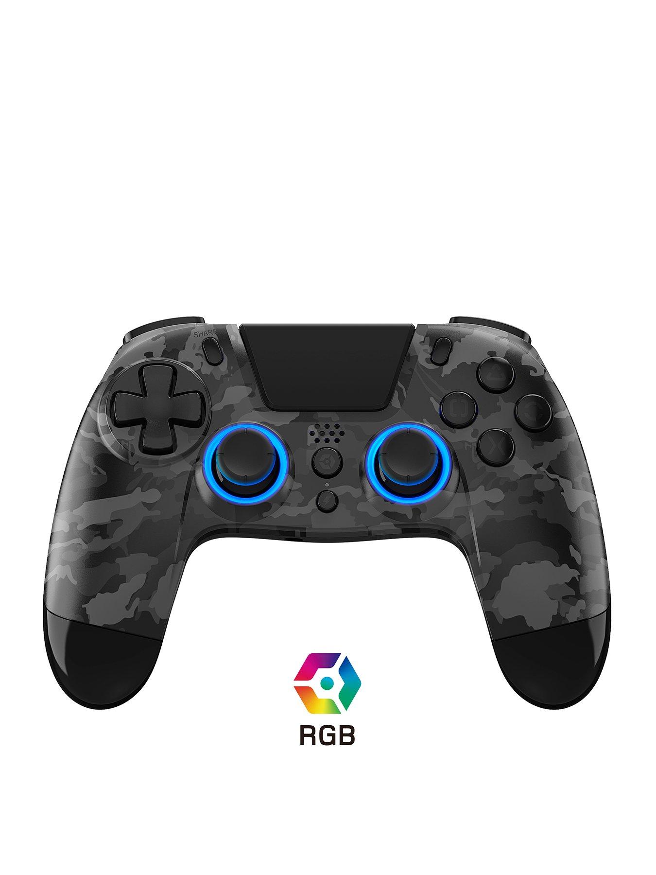 Gioteck VX4 Wireless RGB Controller for PS4, PC - Dark Camo