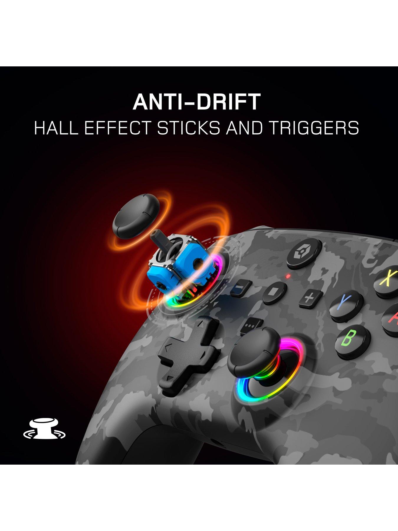 Image 6 of 7 of Gioteck WX-5+ WLess RGB CONT NSW 2/1 DARK CAMO
