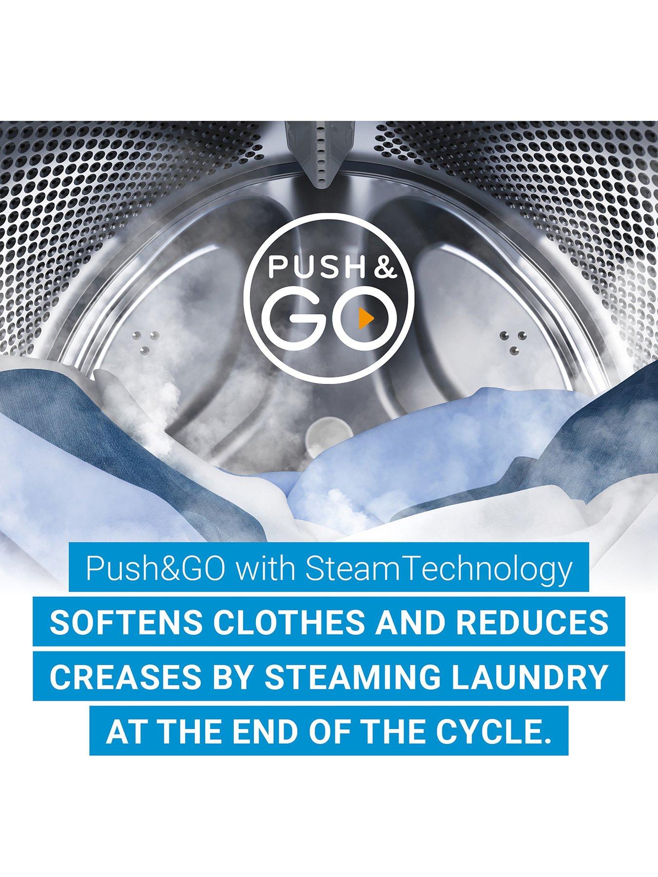 Image 3 of 5 of Indesit Indesit Push&Go IP 846 PUSH&GO UK 8KG Washing Machine - White