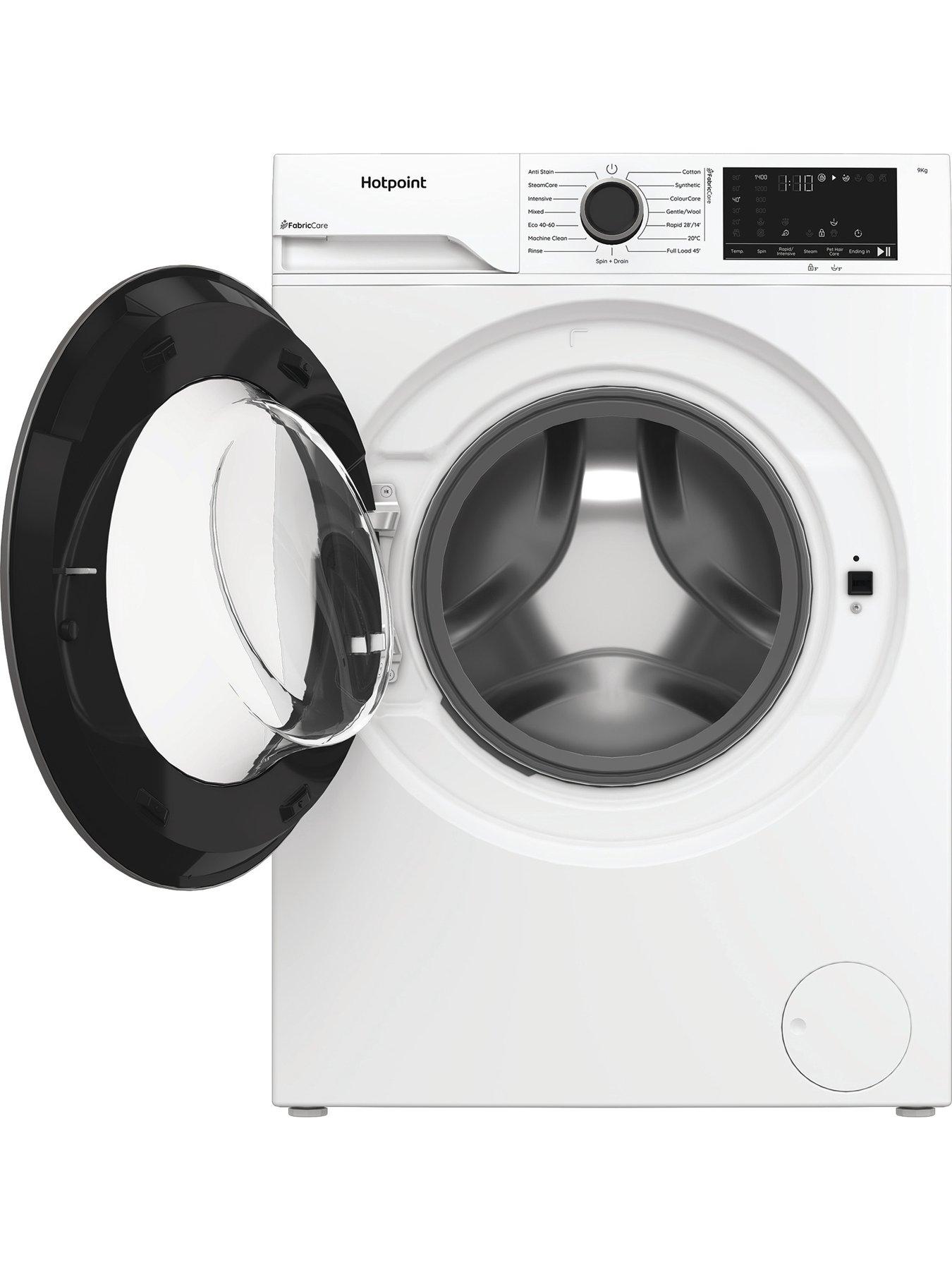 Image 2 of 5 of Hotpoint Fabric Care HB 93 CARE UK 9KG Washing Machine - White
