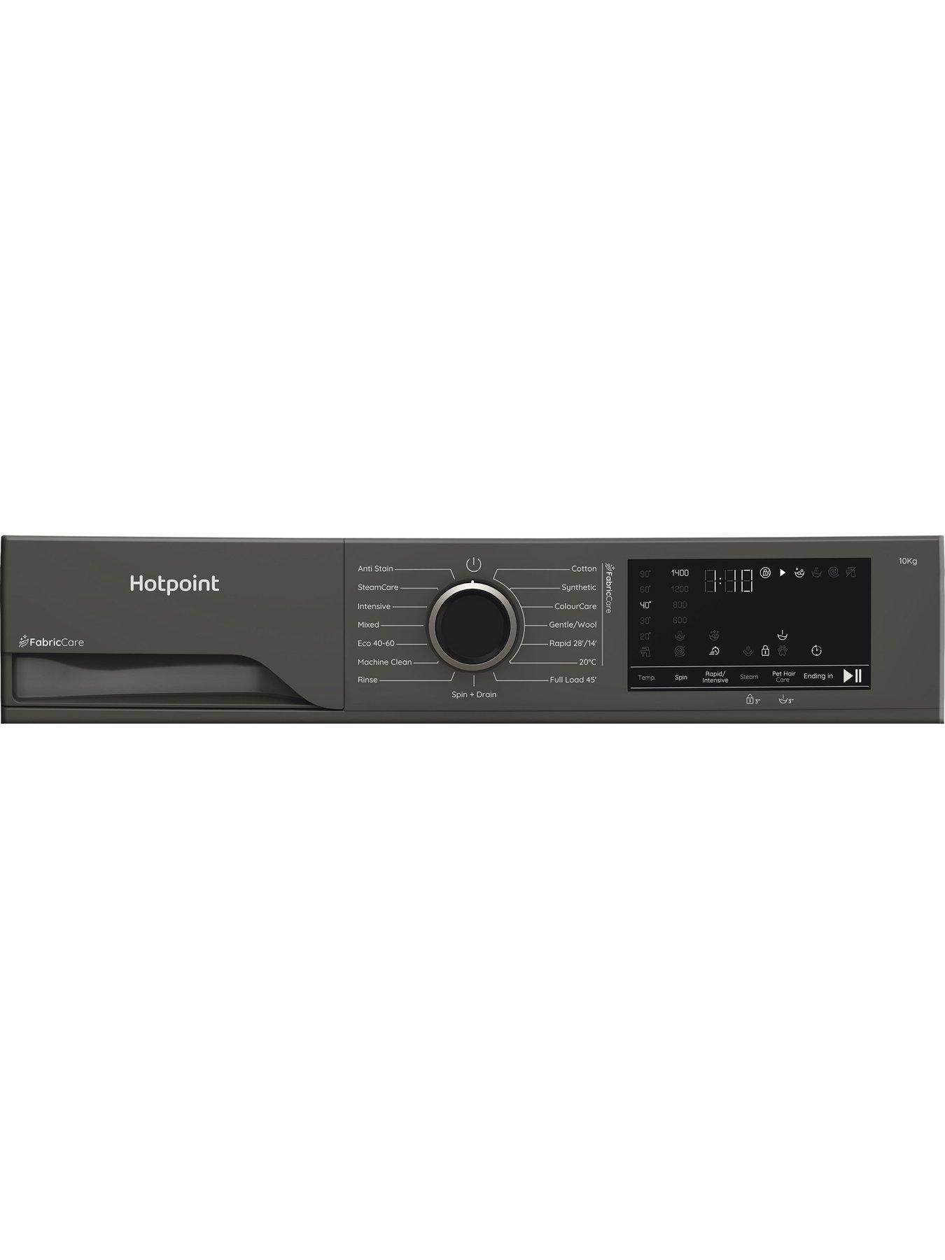 Image 5 of 5 of Hotpoint Fabric Care HB 103G CARE UK 10KG Washing Machine - Manhattan Grey