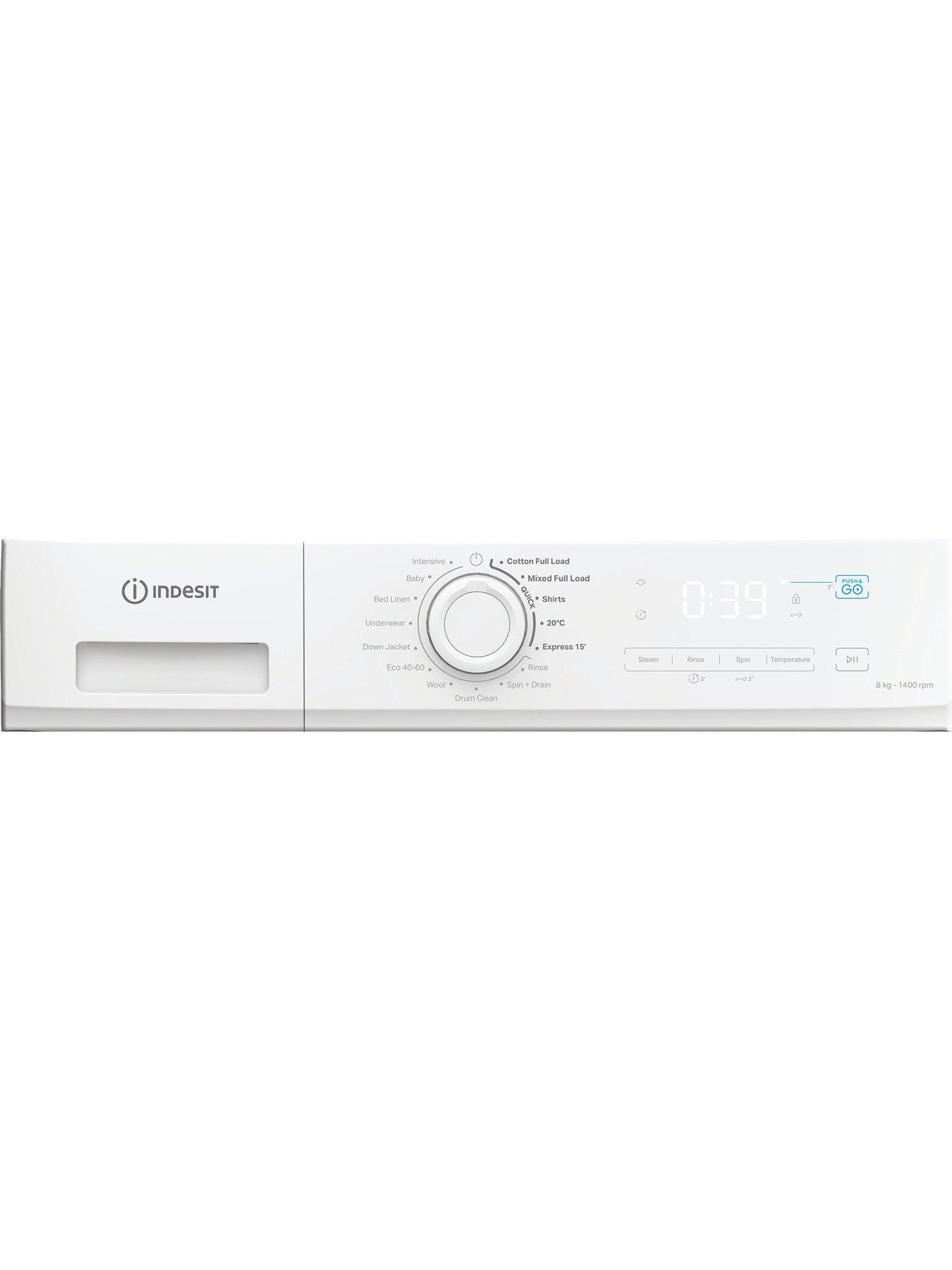 Image 5 of 5 of Indesit Indesit My Time IMA 864 MY TIME UK 8KG Washing Machine - White