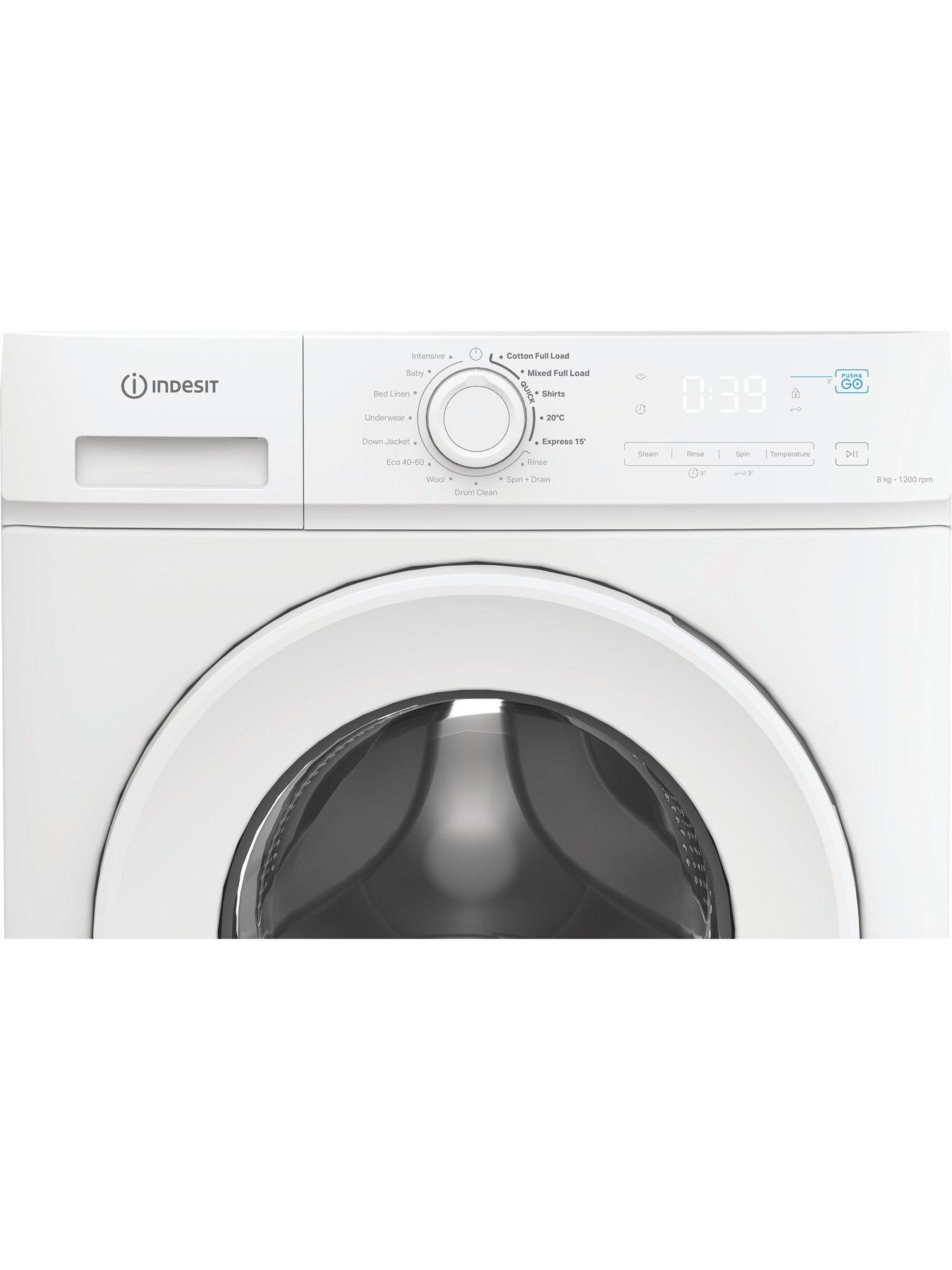 Image 3 of 5 of Indesit Indesit My Time IMA 862 MY TIME UK 8KG Washing Machine - White
